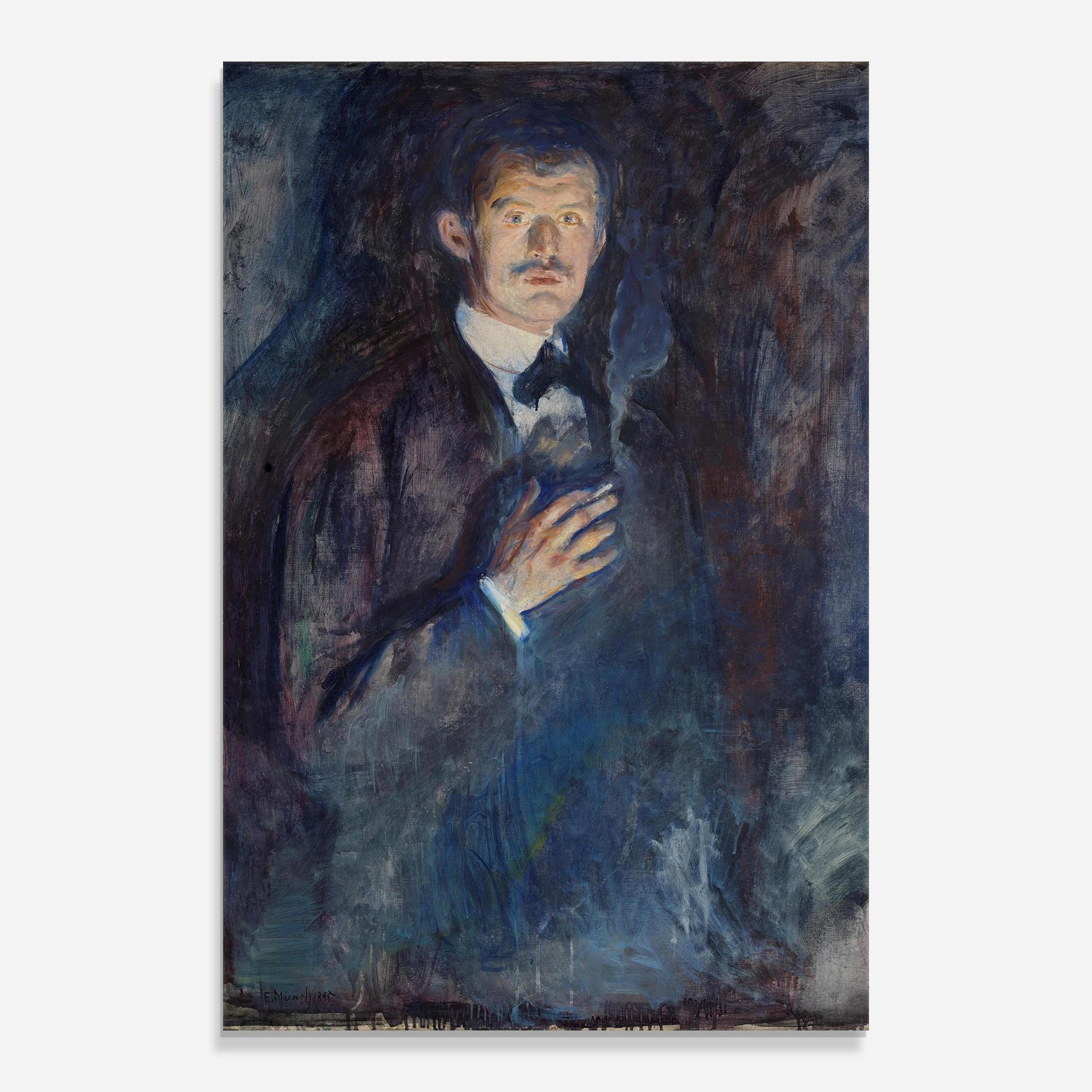 Üvegkép Self Burning Cigarette mockup 0