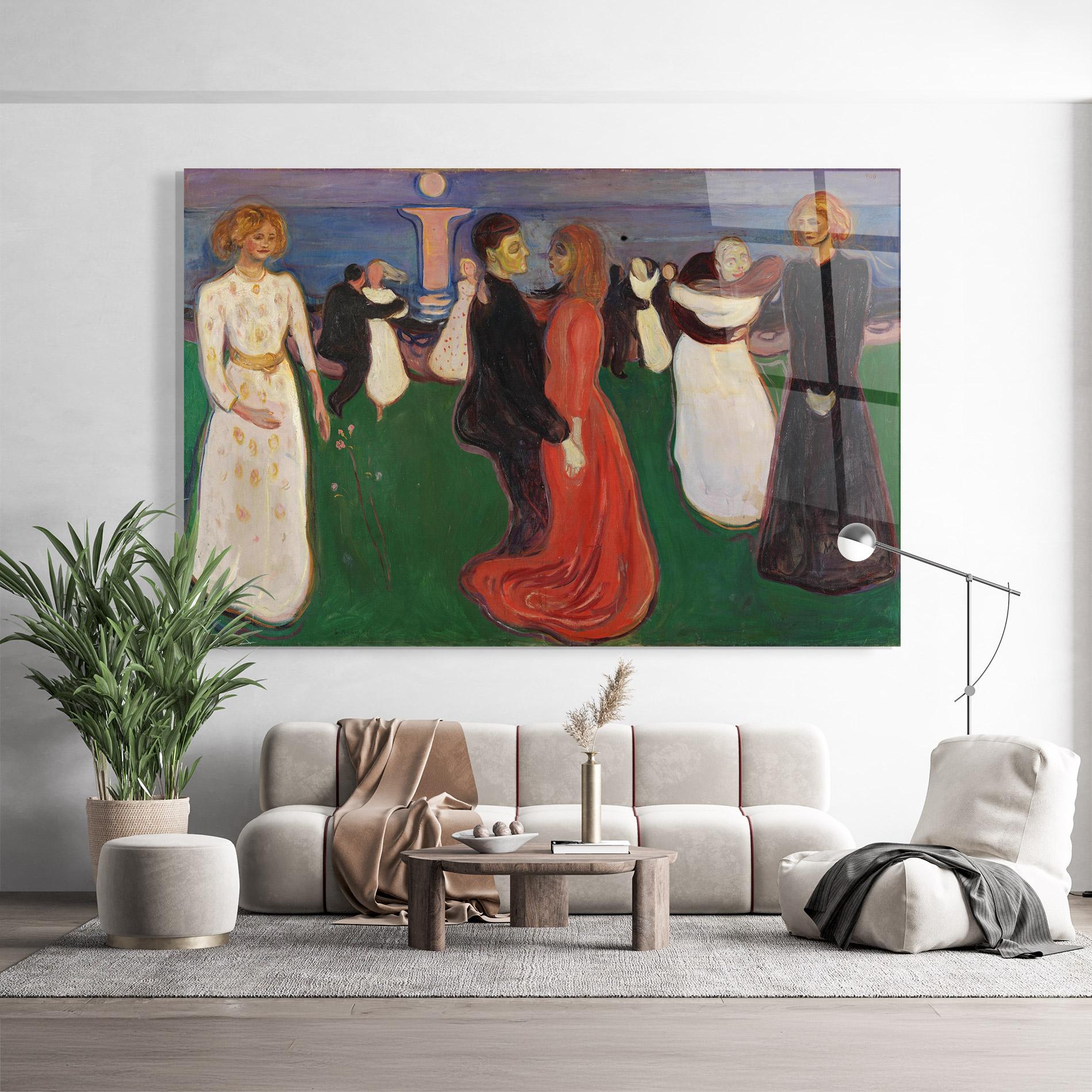 Üvegkép Dance Of Life mockup 9