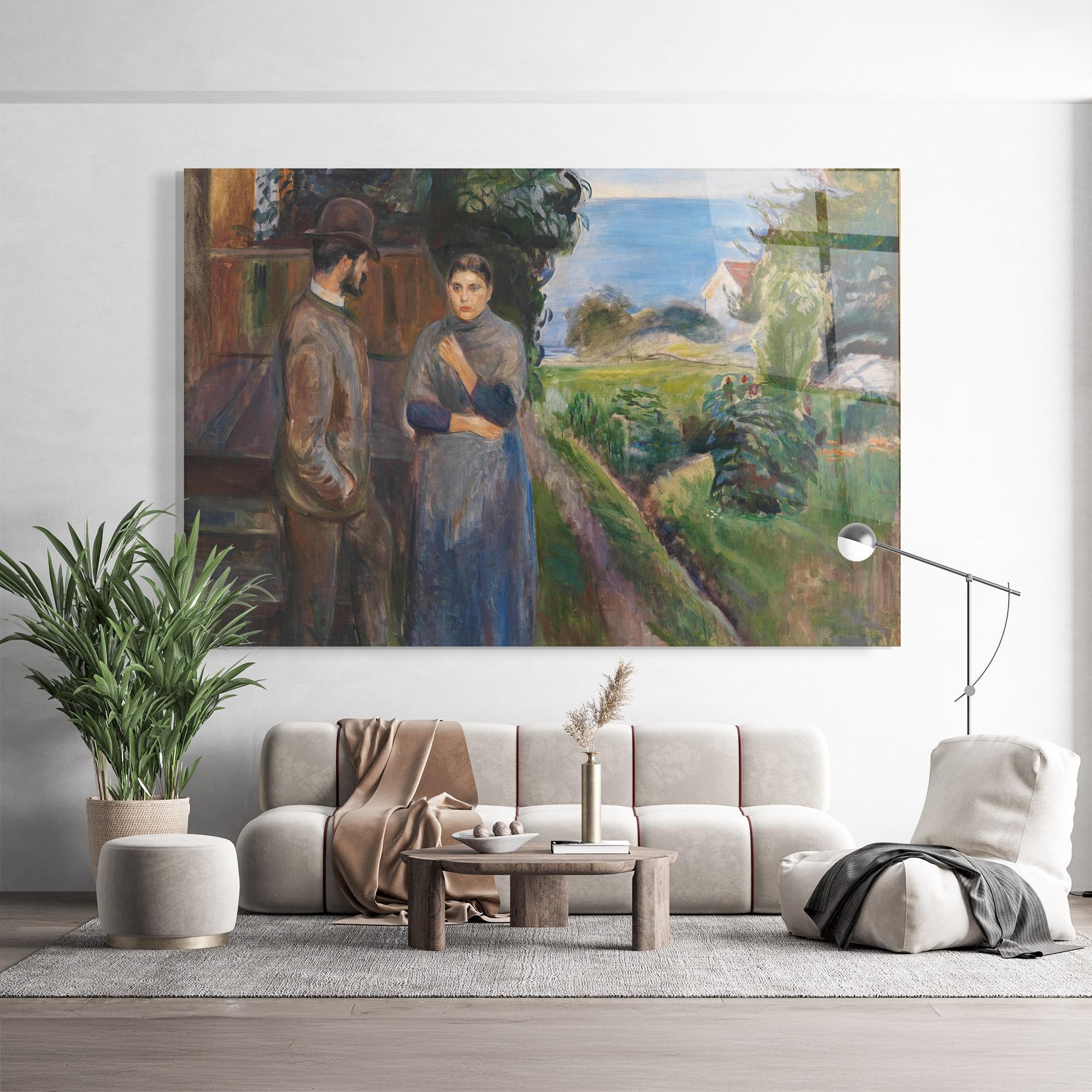 Üvegkép Evening Passion mockup 9