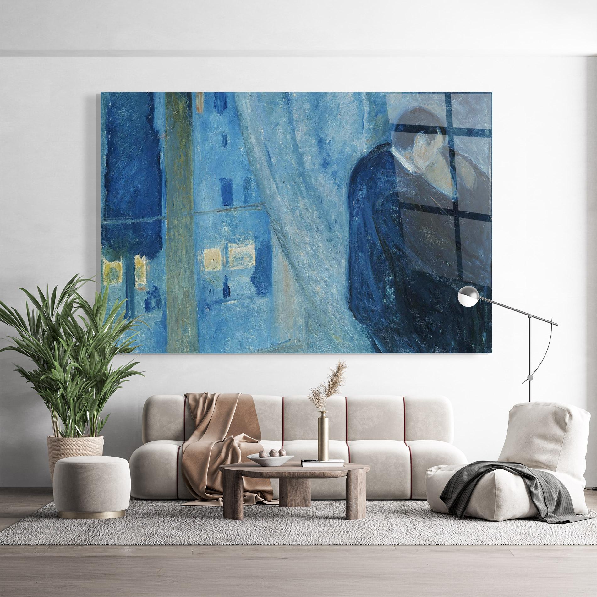 Üvegkép Kiss By The Window mockup 9