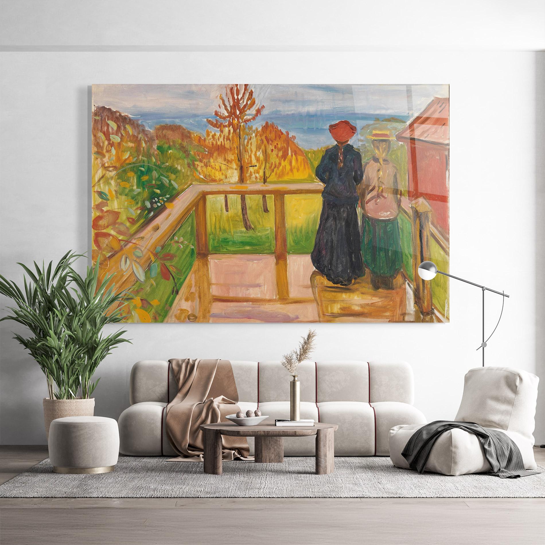 Üvegkép On The Veranda mockup 9