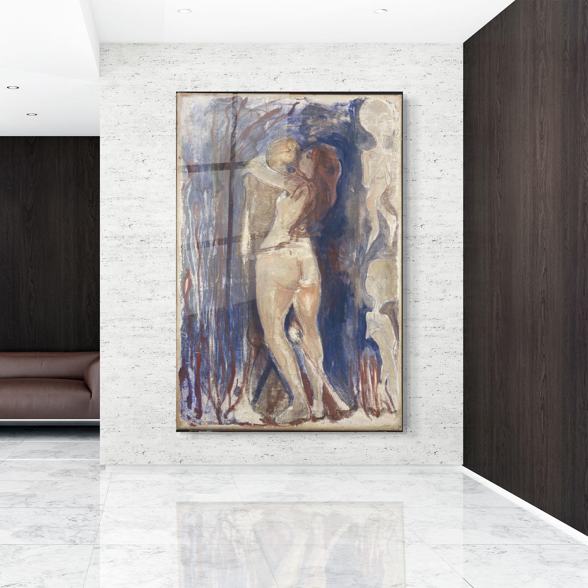 Üvegkép Death And Life mockup 9