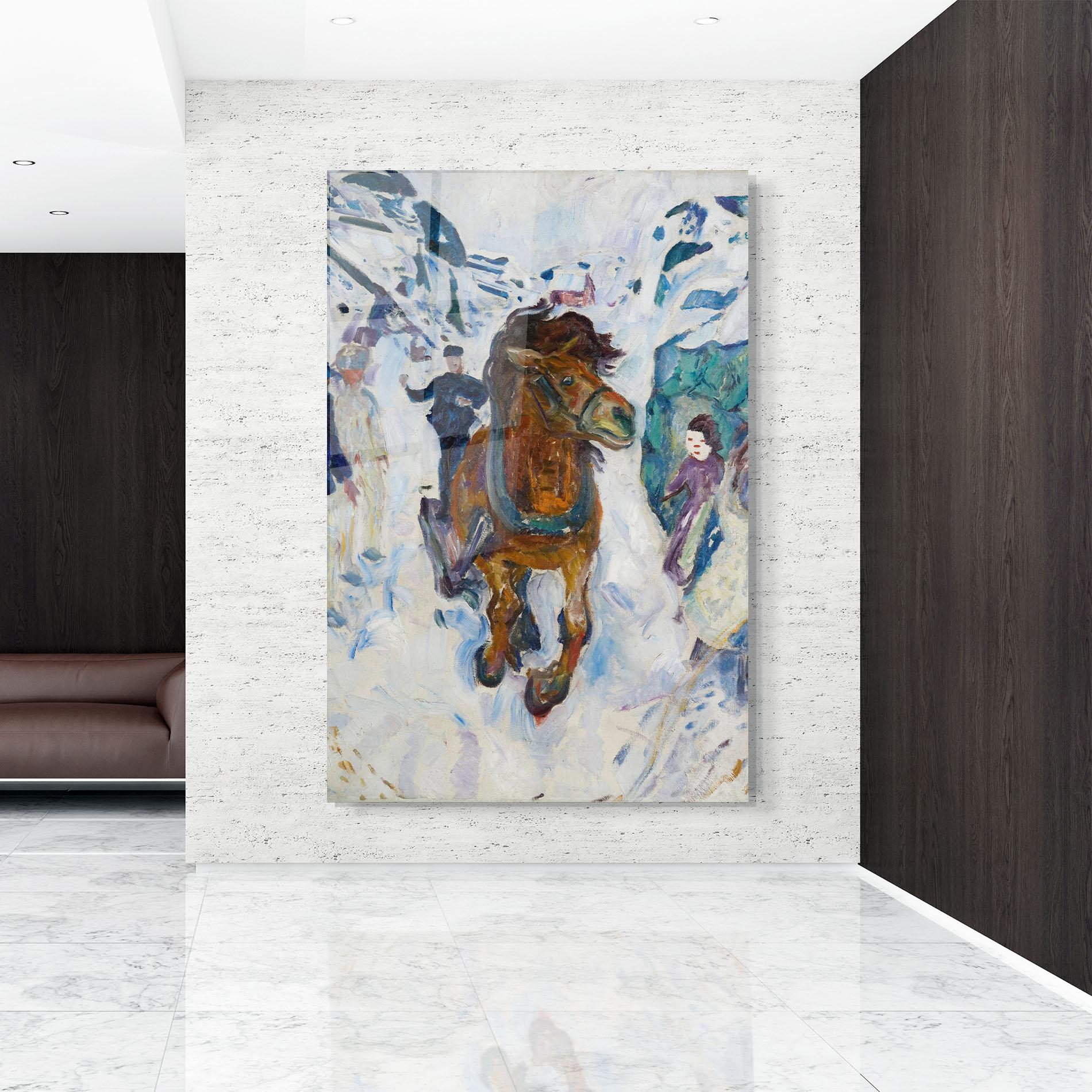 Üvegkép Galloping Horse mockup 9