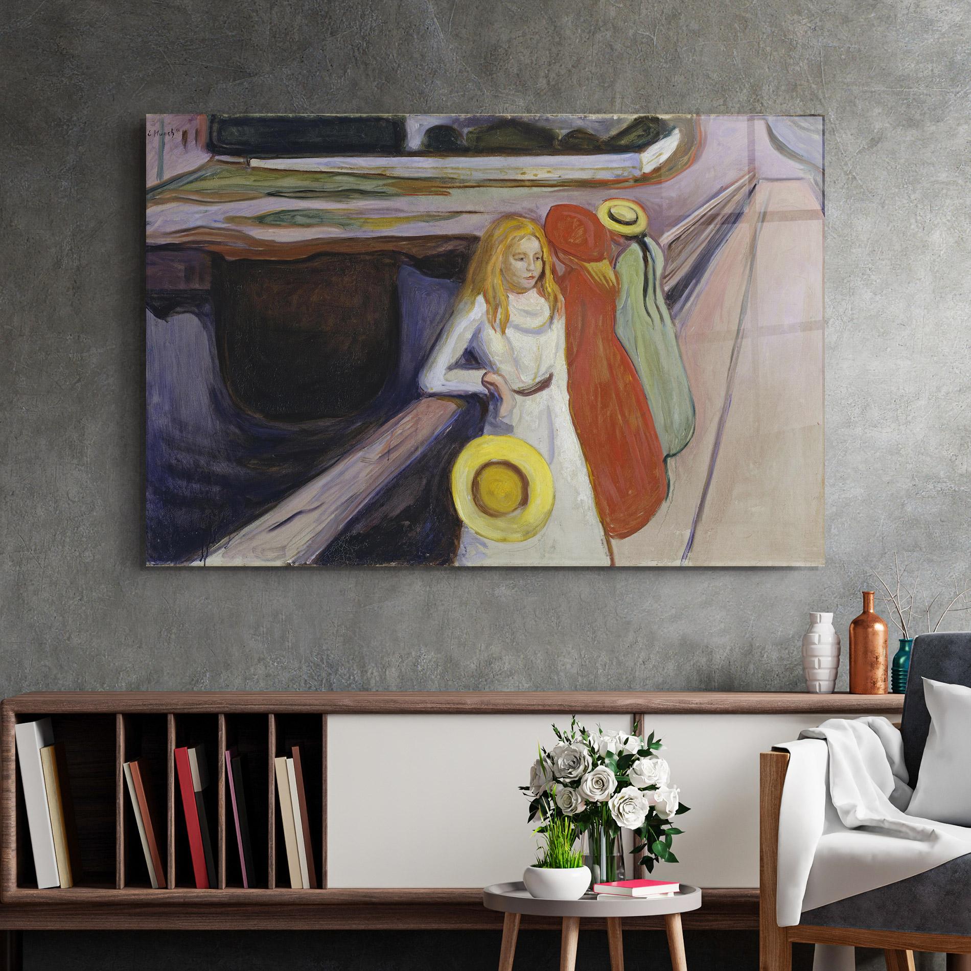 Üvegkép Bridge Girls mockup 2