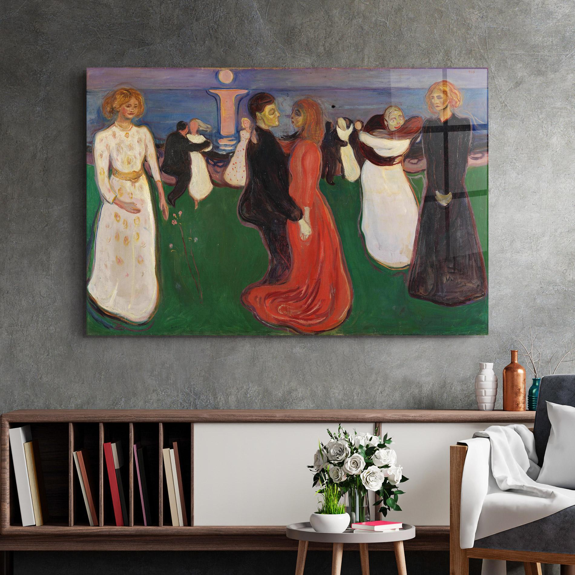 Üvegkép Dance Of Life mockup 2