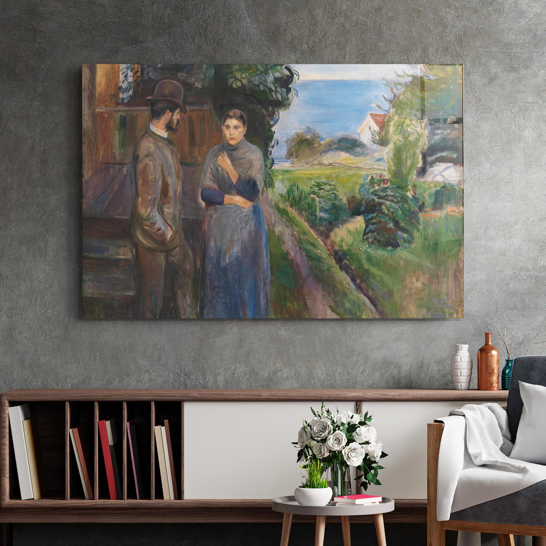 Üvegkép Evening Passion mockup 2