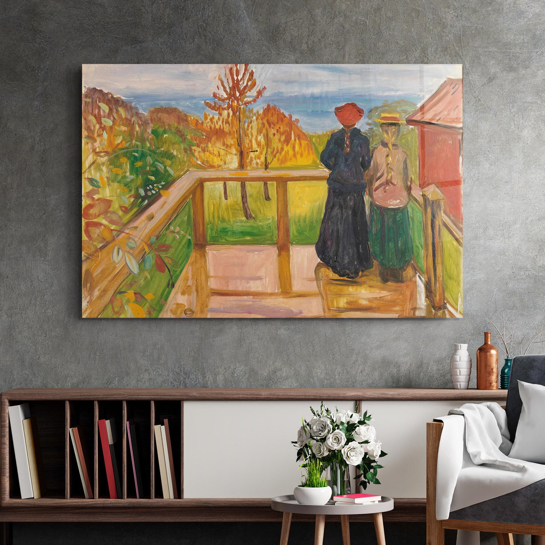 Üvegkép On The Veranda mockup 2