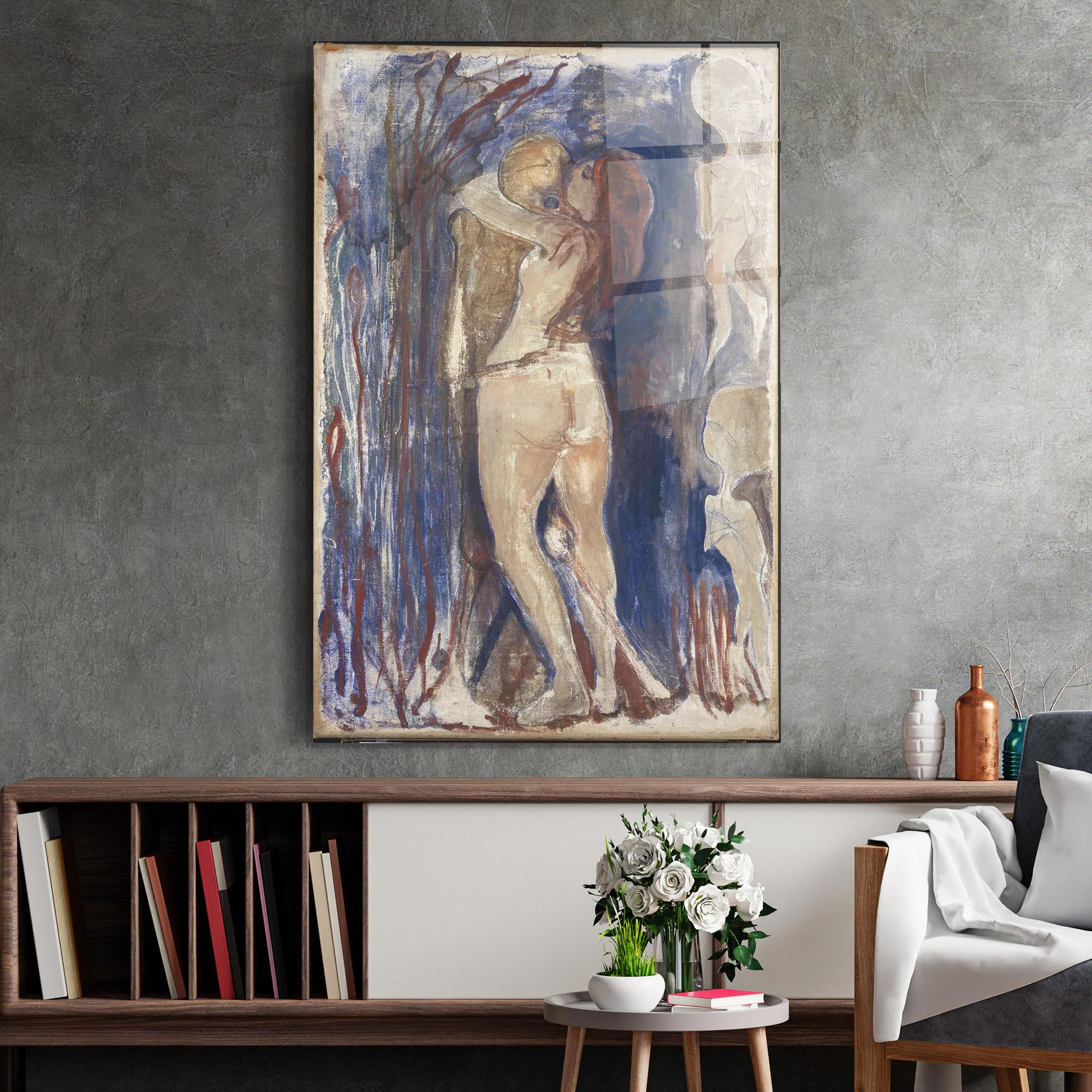 Üvegkép Death And Life mockup 2