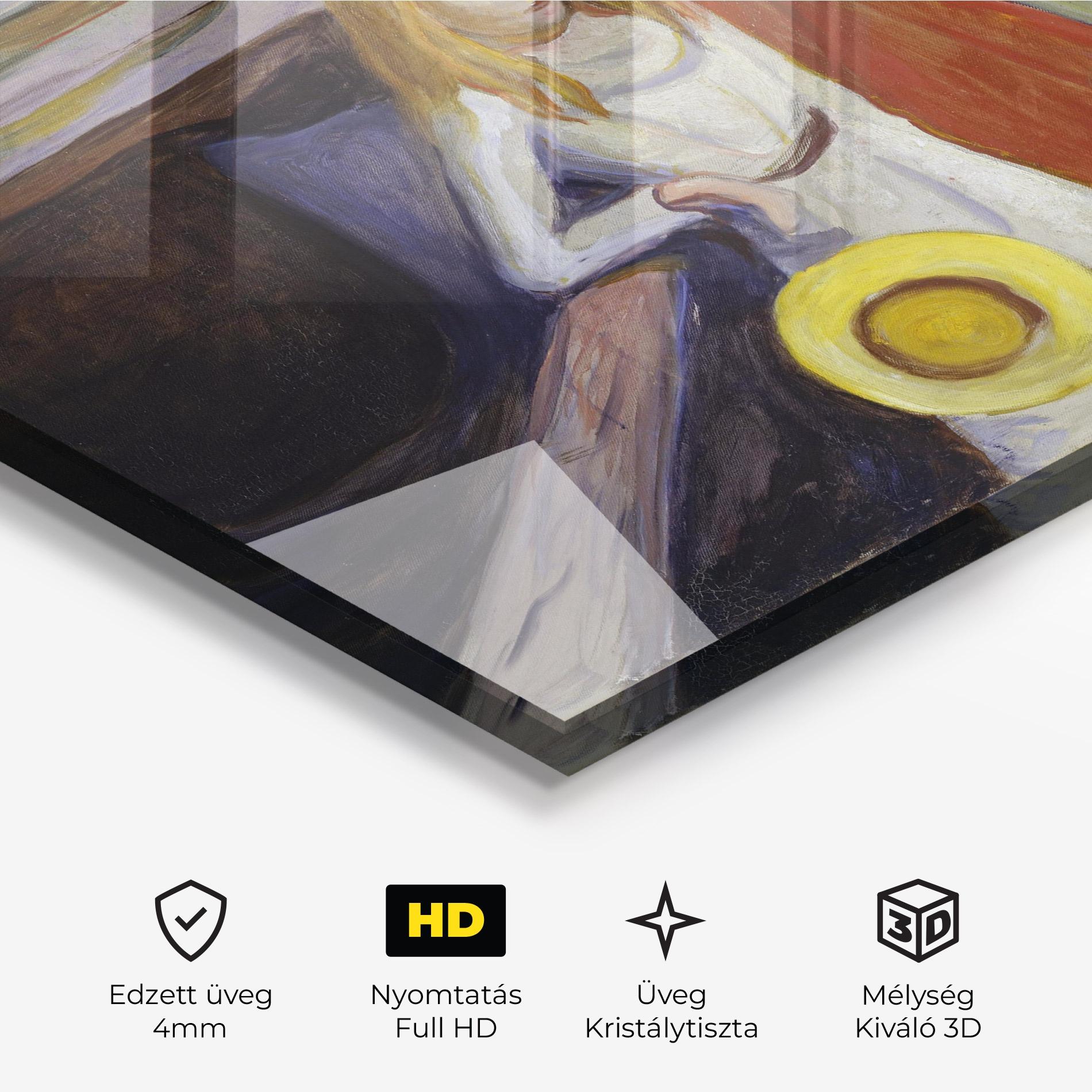 Üvegkép Bridge Girls mockup 3