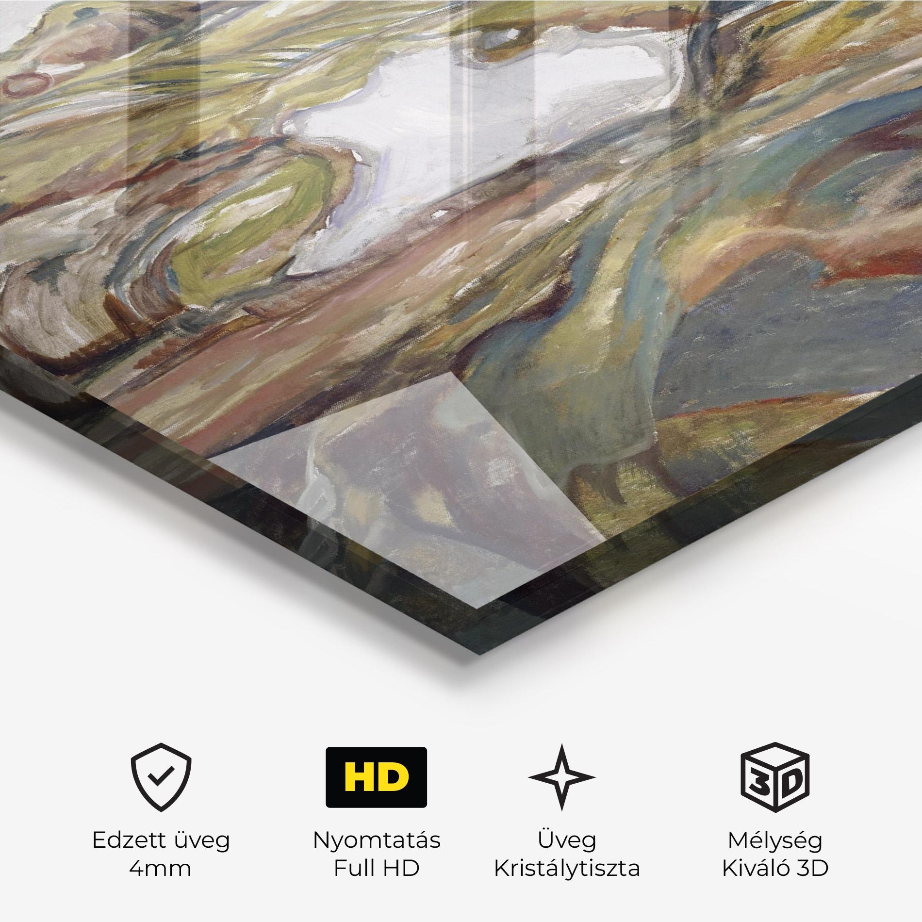 Üvegkép Coastal Landscape mockup 3