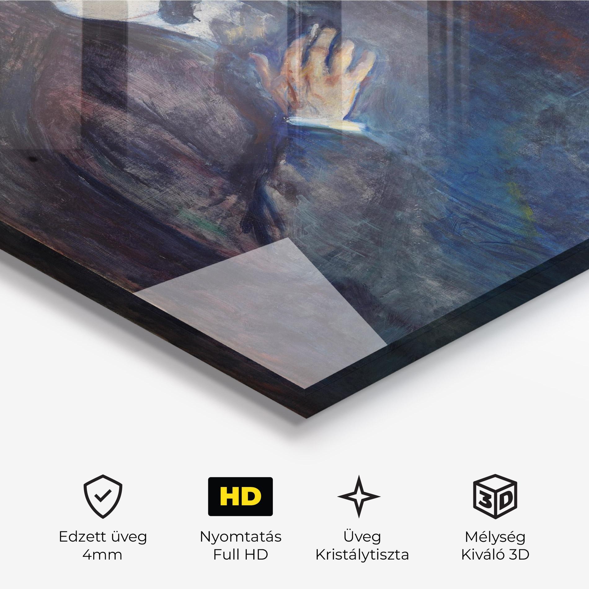 Üvegkép Self Burning Cigarette mockup 3