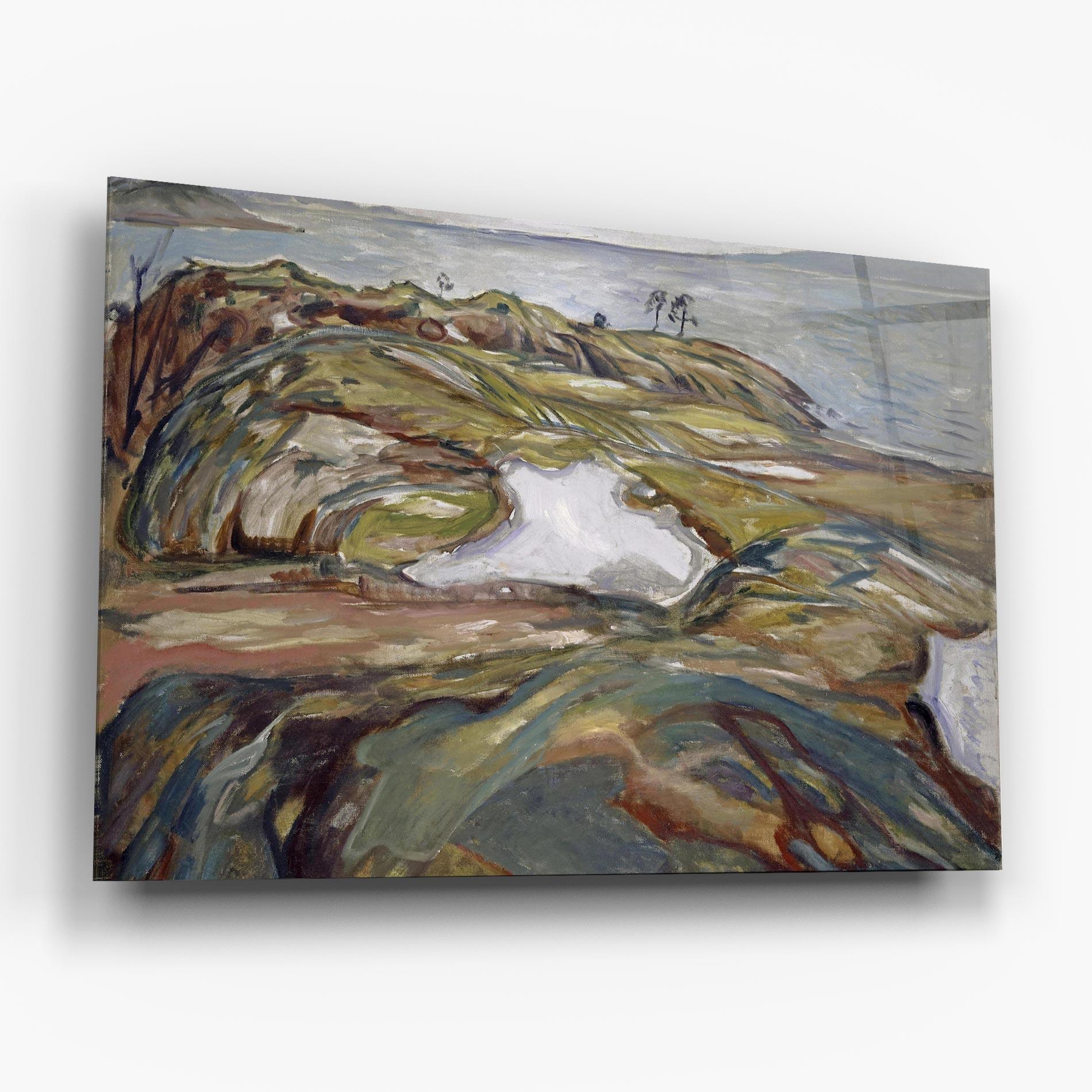 Üvegkép Coastal Landscape mockup 6