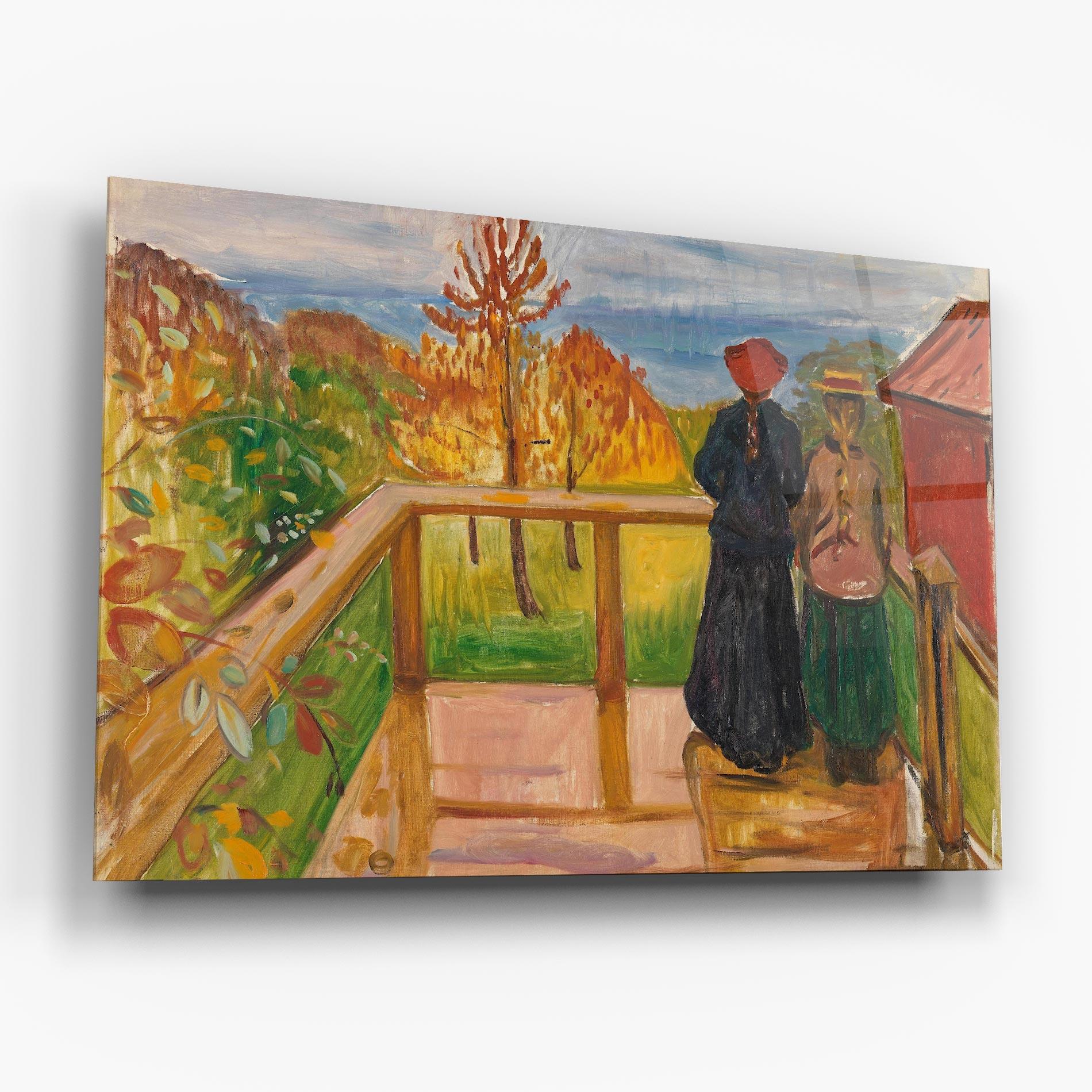 Üvegkép On The Veranda mockup 6