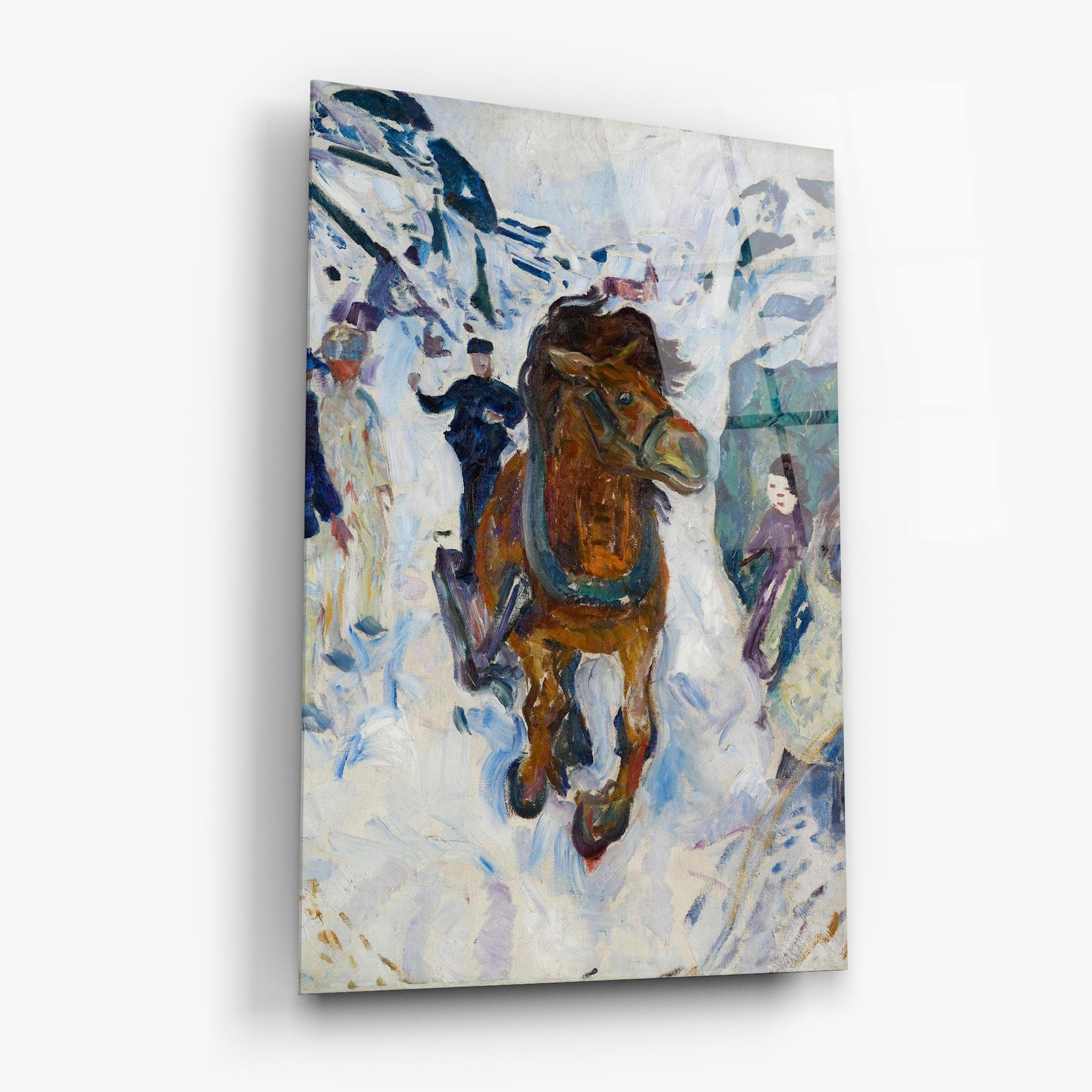 Üvegkép Galloping Horse mockup 6