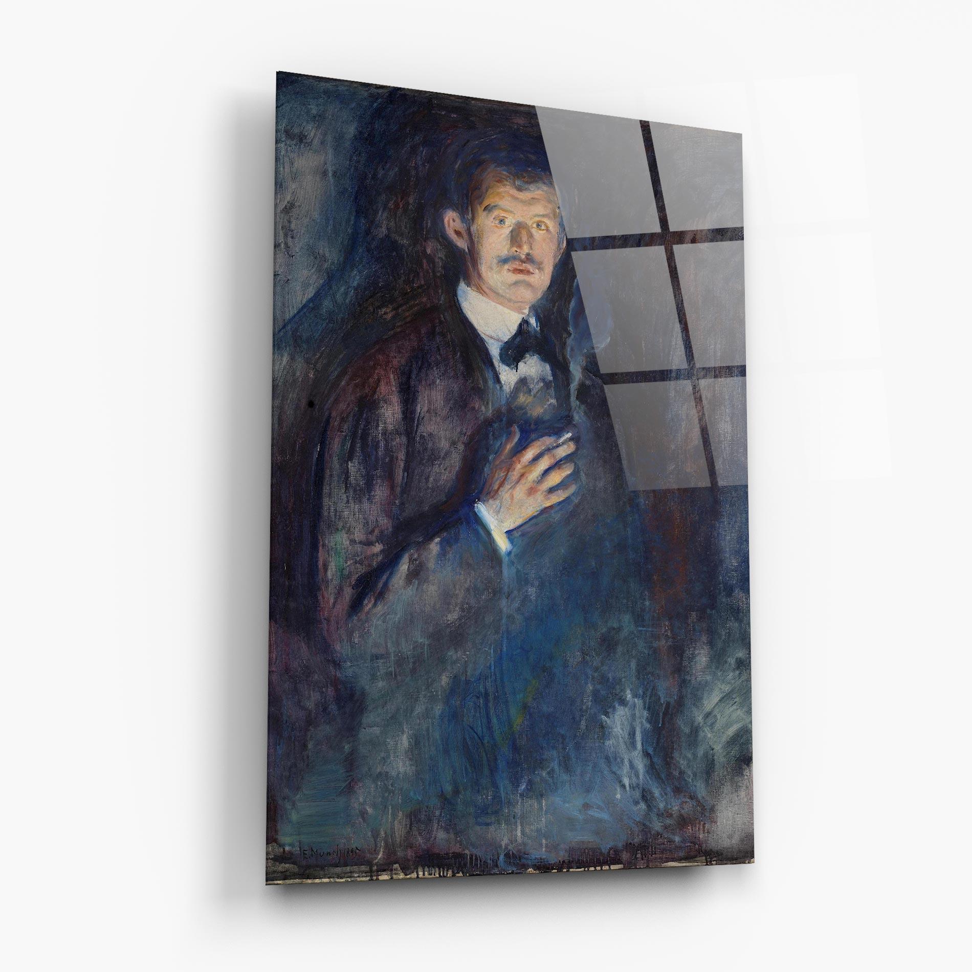 Üvegkép Self Burning Cigarette mockup 6