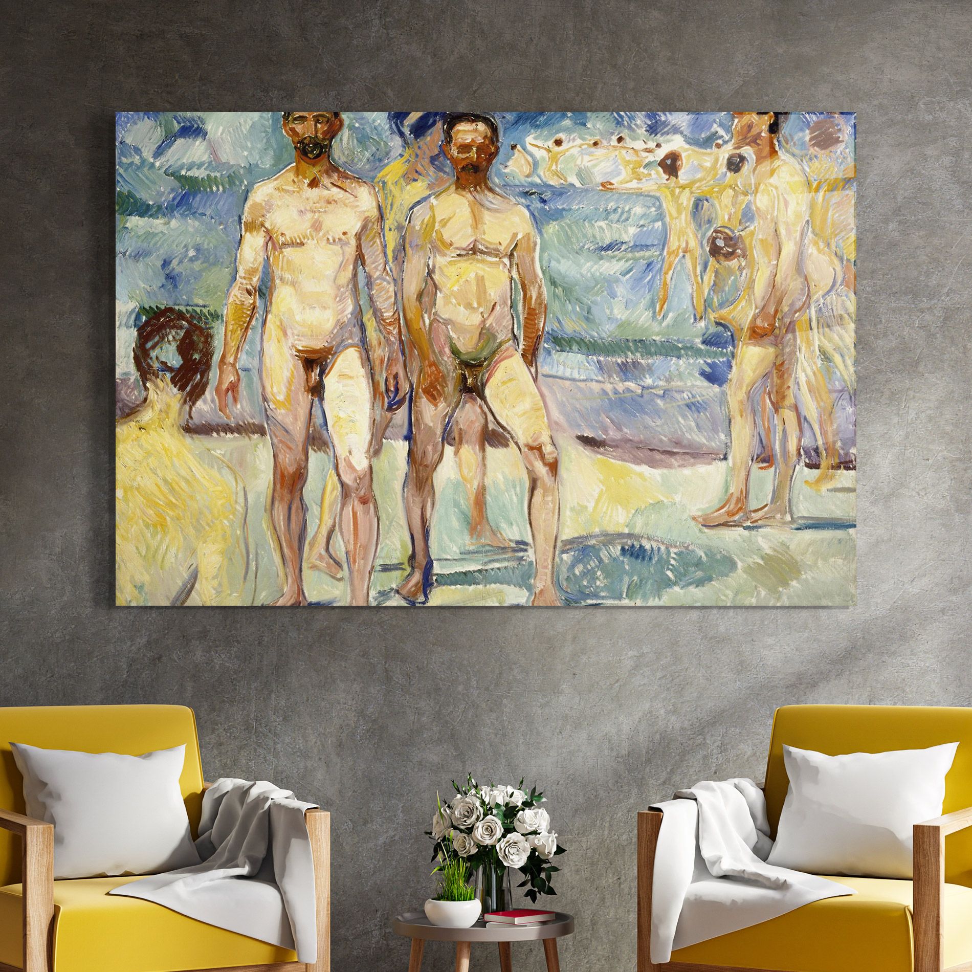 Bathing Men mockup 4