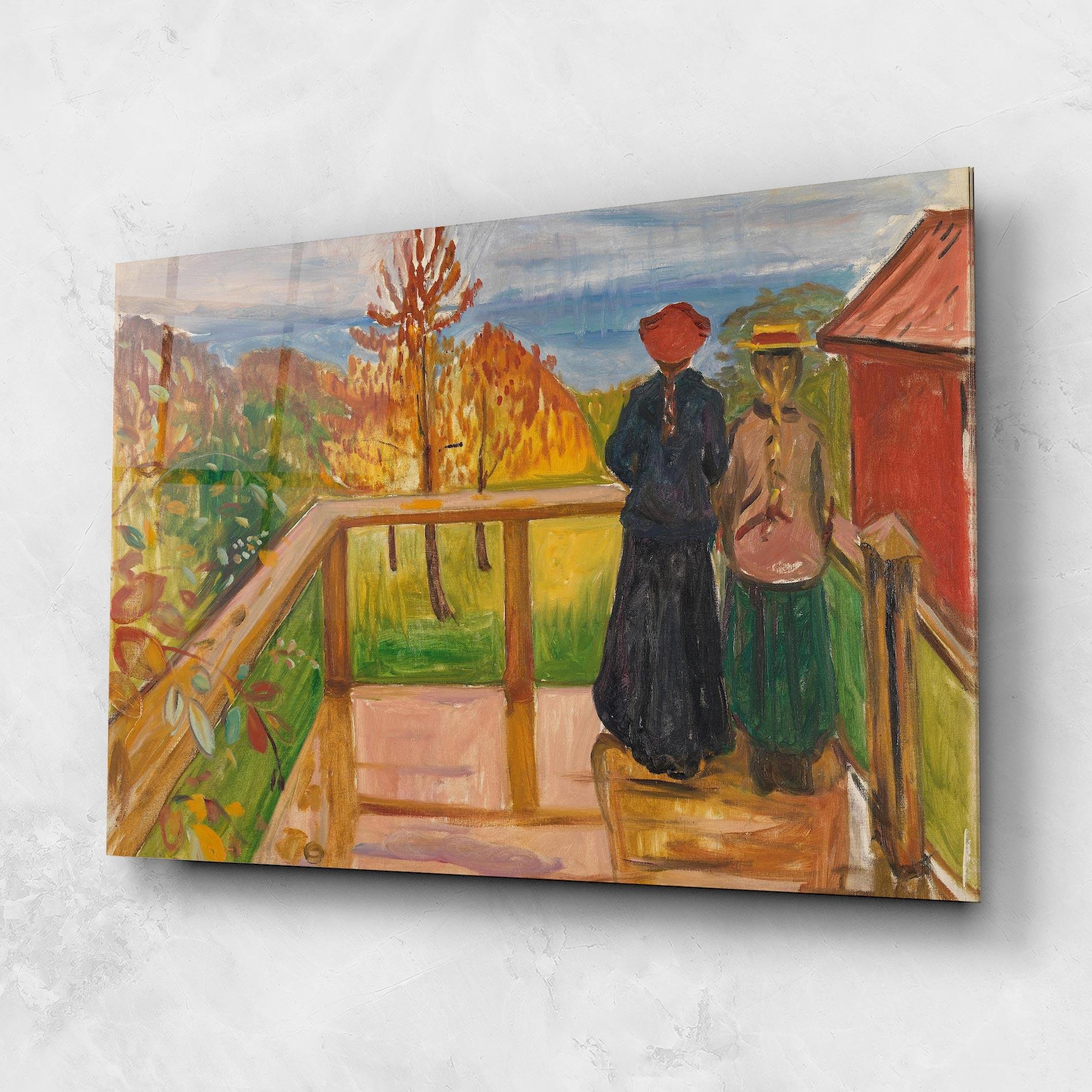 Üvegkép On The Veranda mockup 1