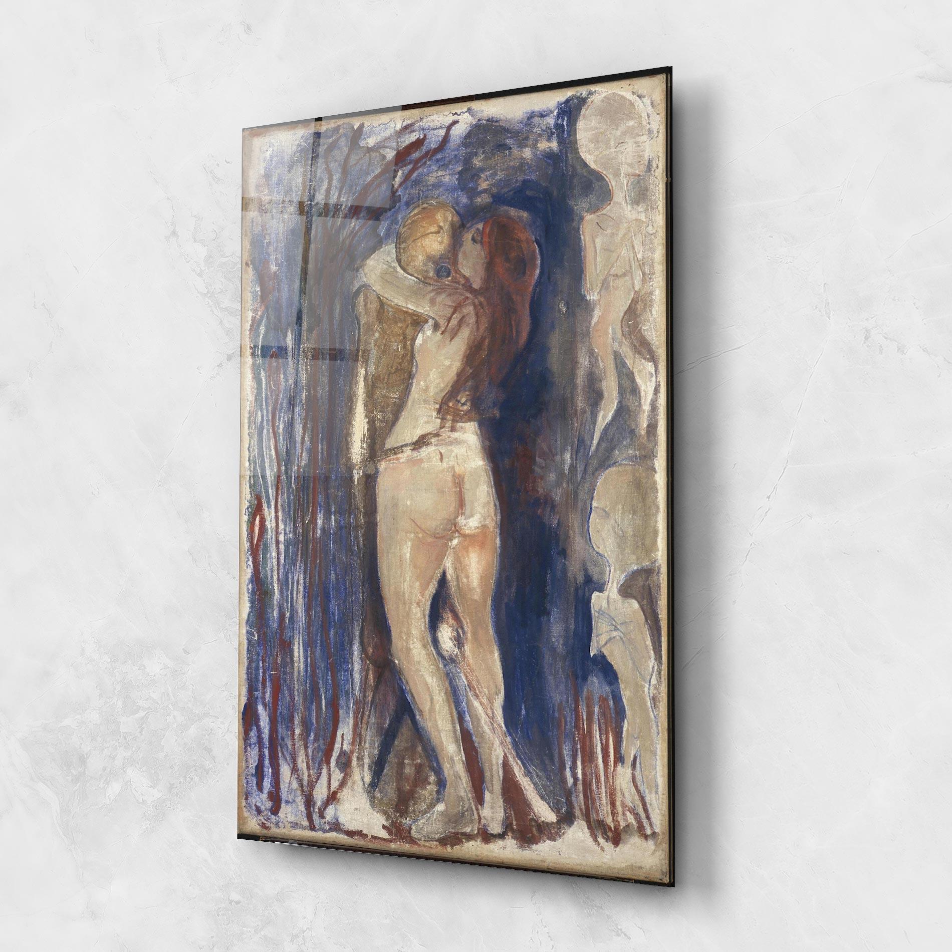 Üvegkép Death And Life mockup 1