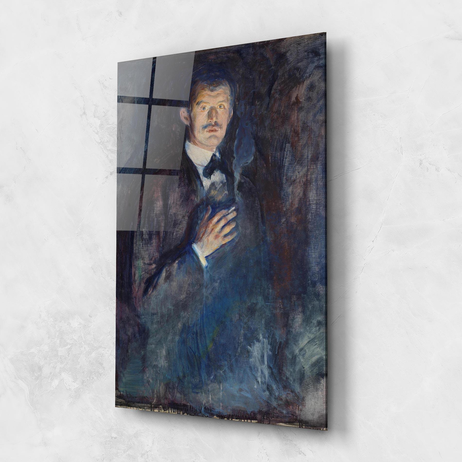 Üvegkép Self Burning Cigarette mockup 1