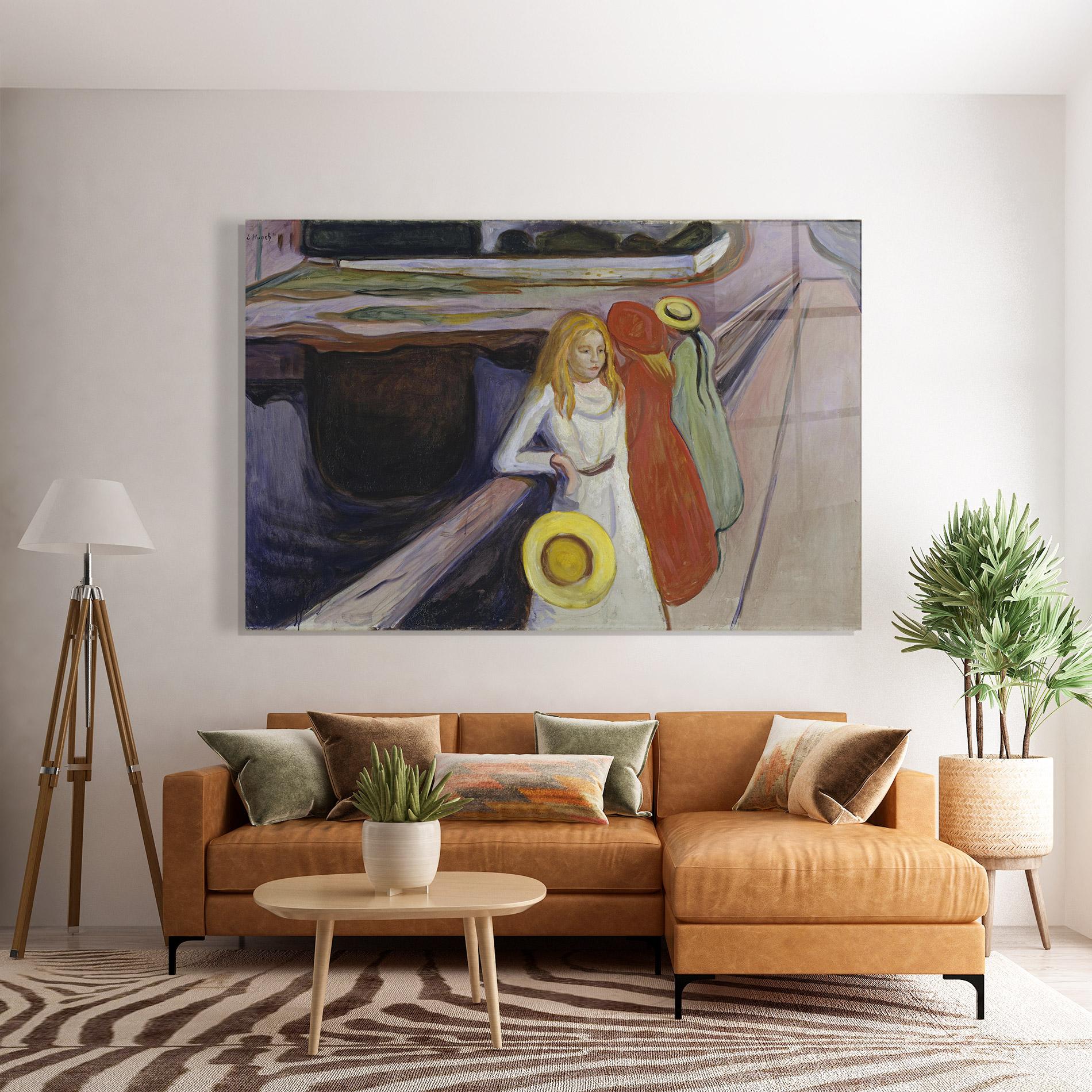 Üvegkép Bridge Girls mockup 7