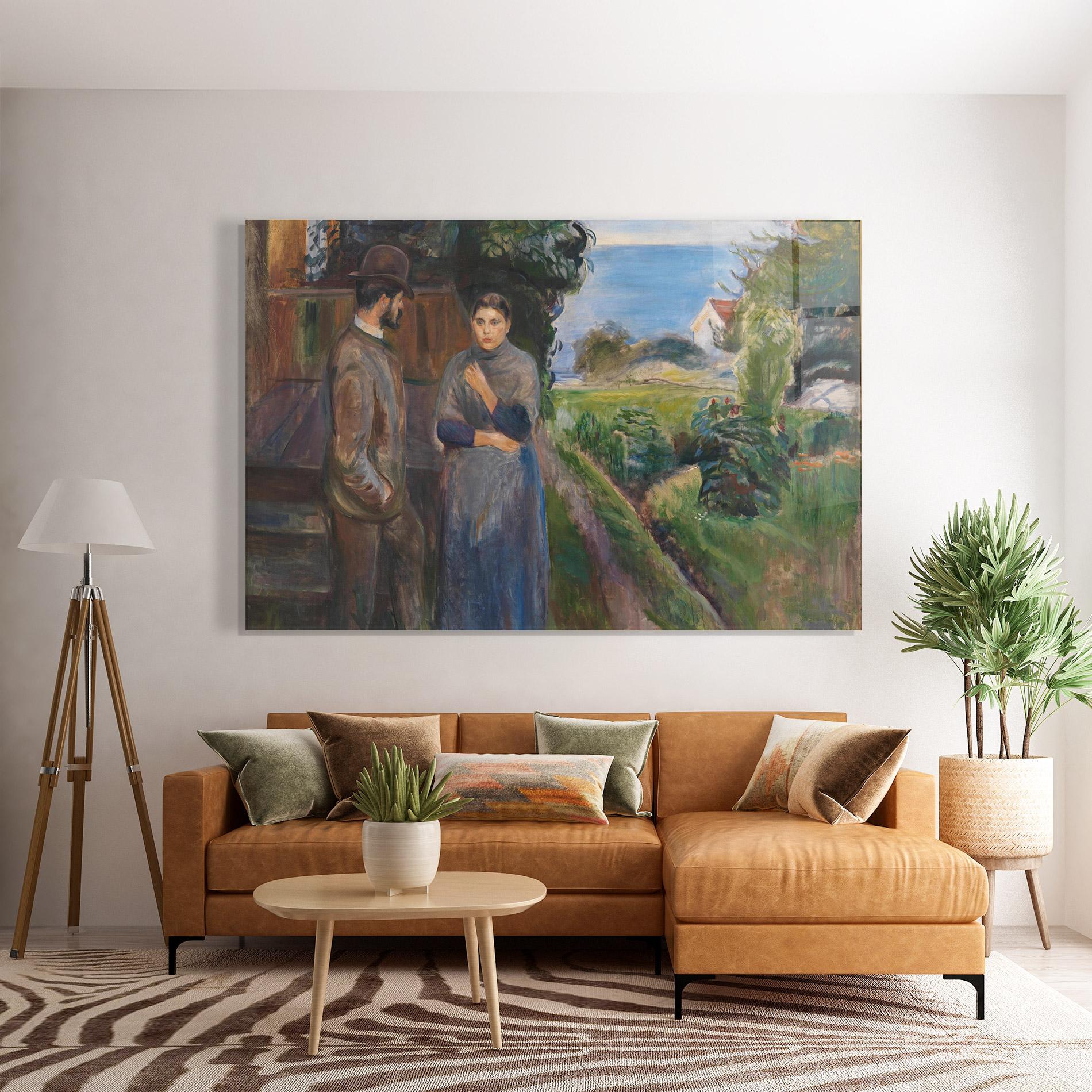 Üvegkép Evening Passion mockup 7