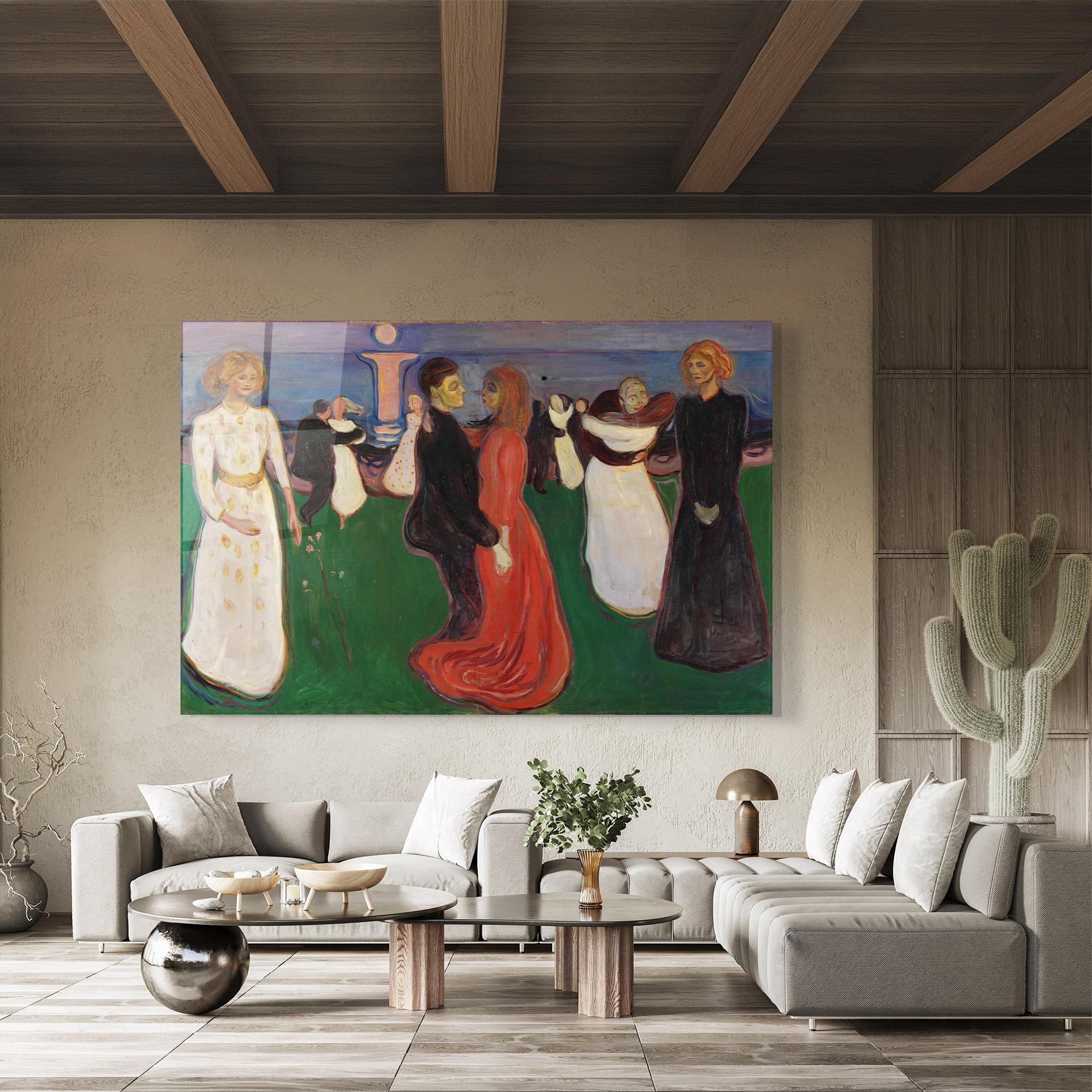 Üvegkép Dance Of Life mockup 8