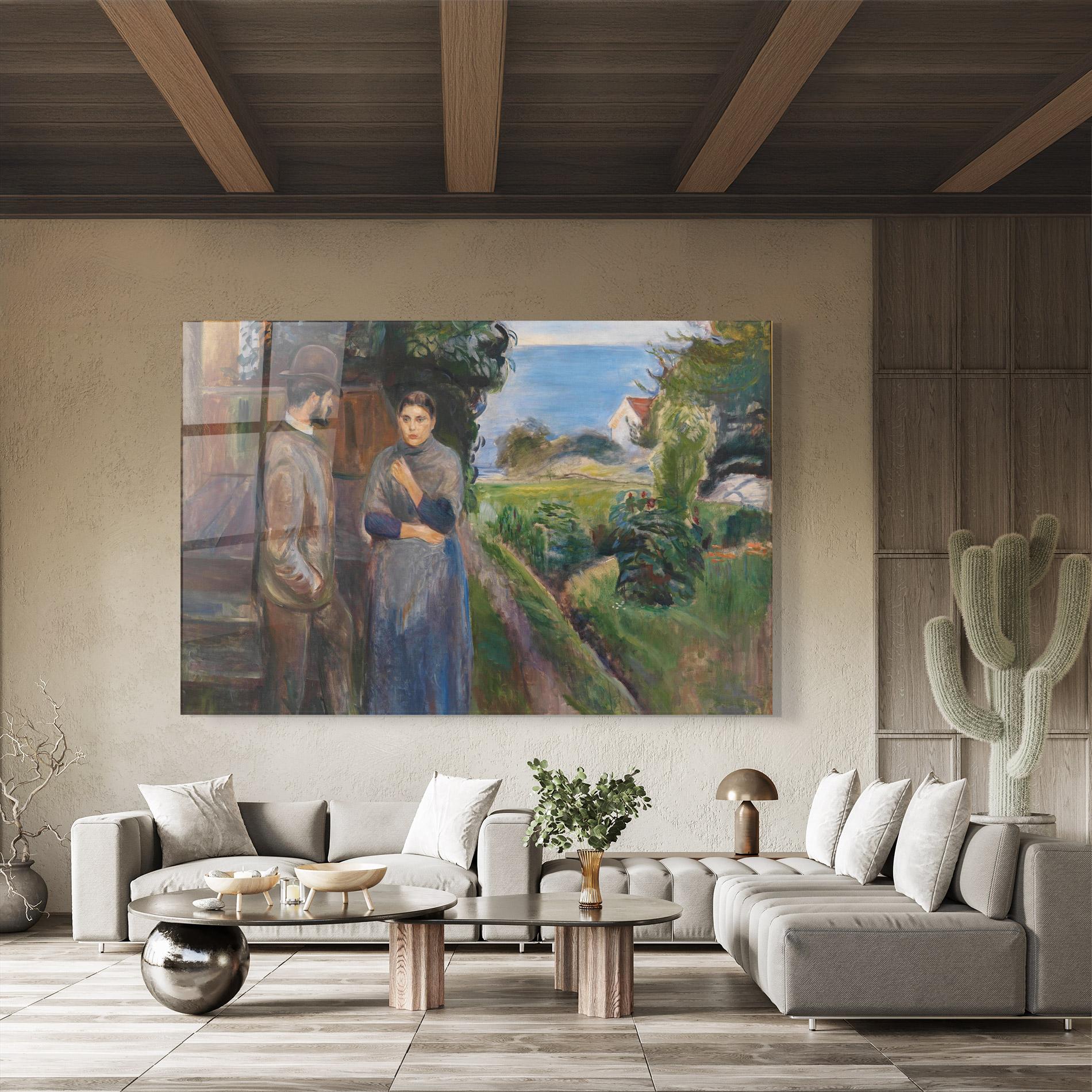 Üvegkép Evening Passion mockup 8