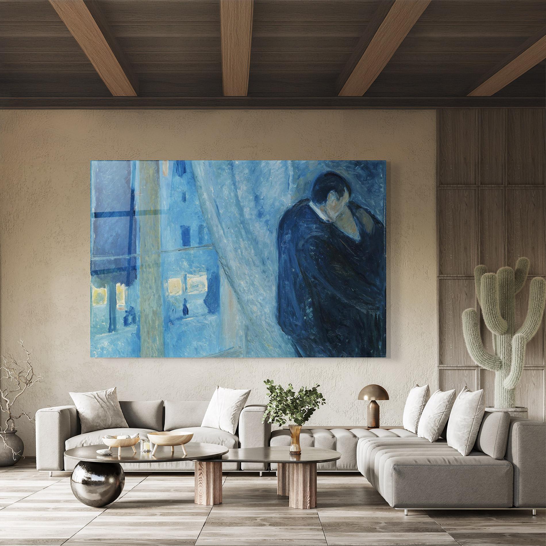 Üvegkép Kiss By The Window mockup 8