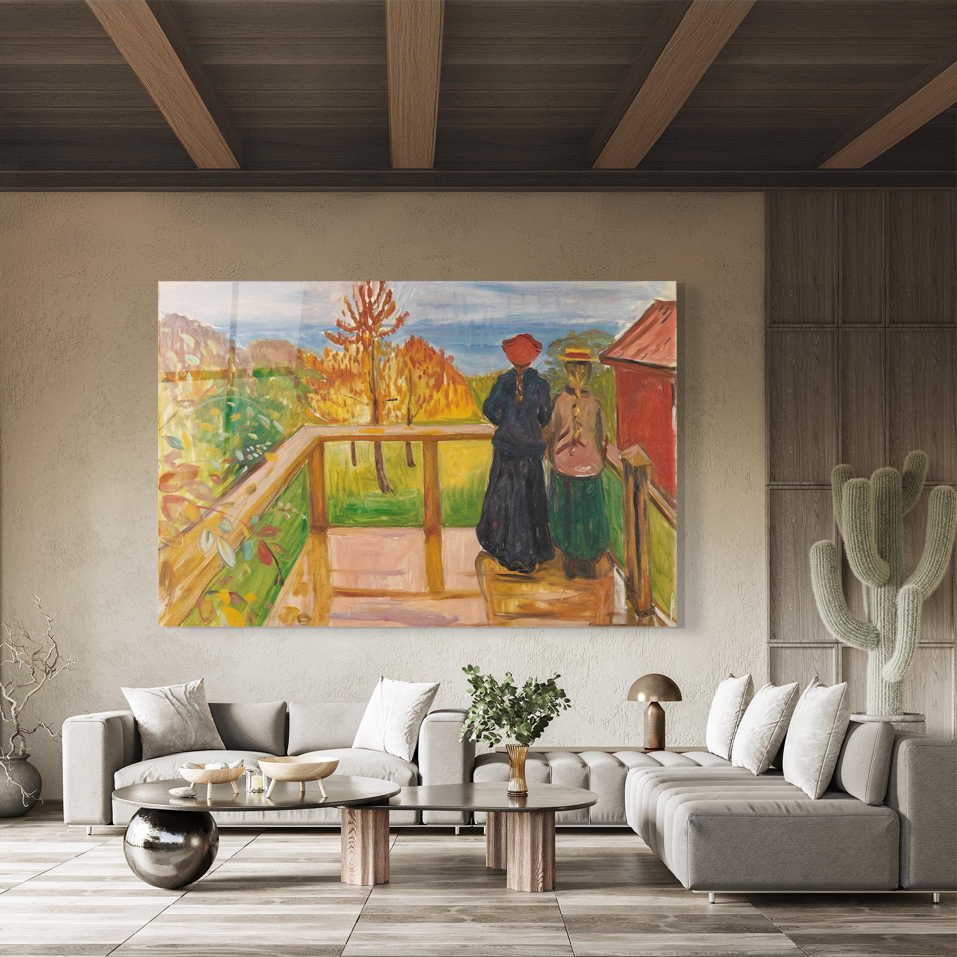 Üvegkép On The Veranda mockup 8