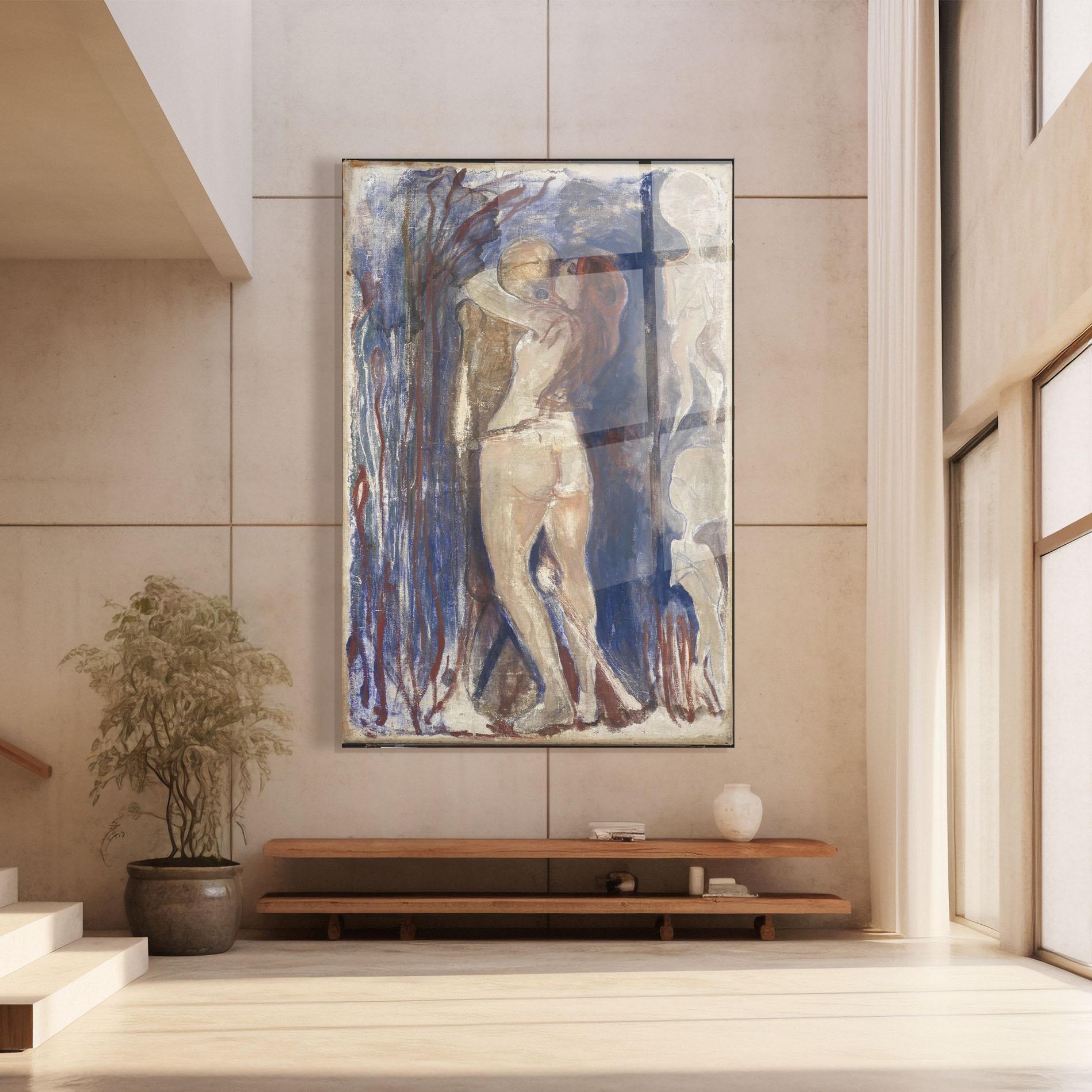 Üvegkép Death And Life mockup 8