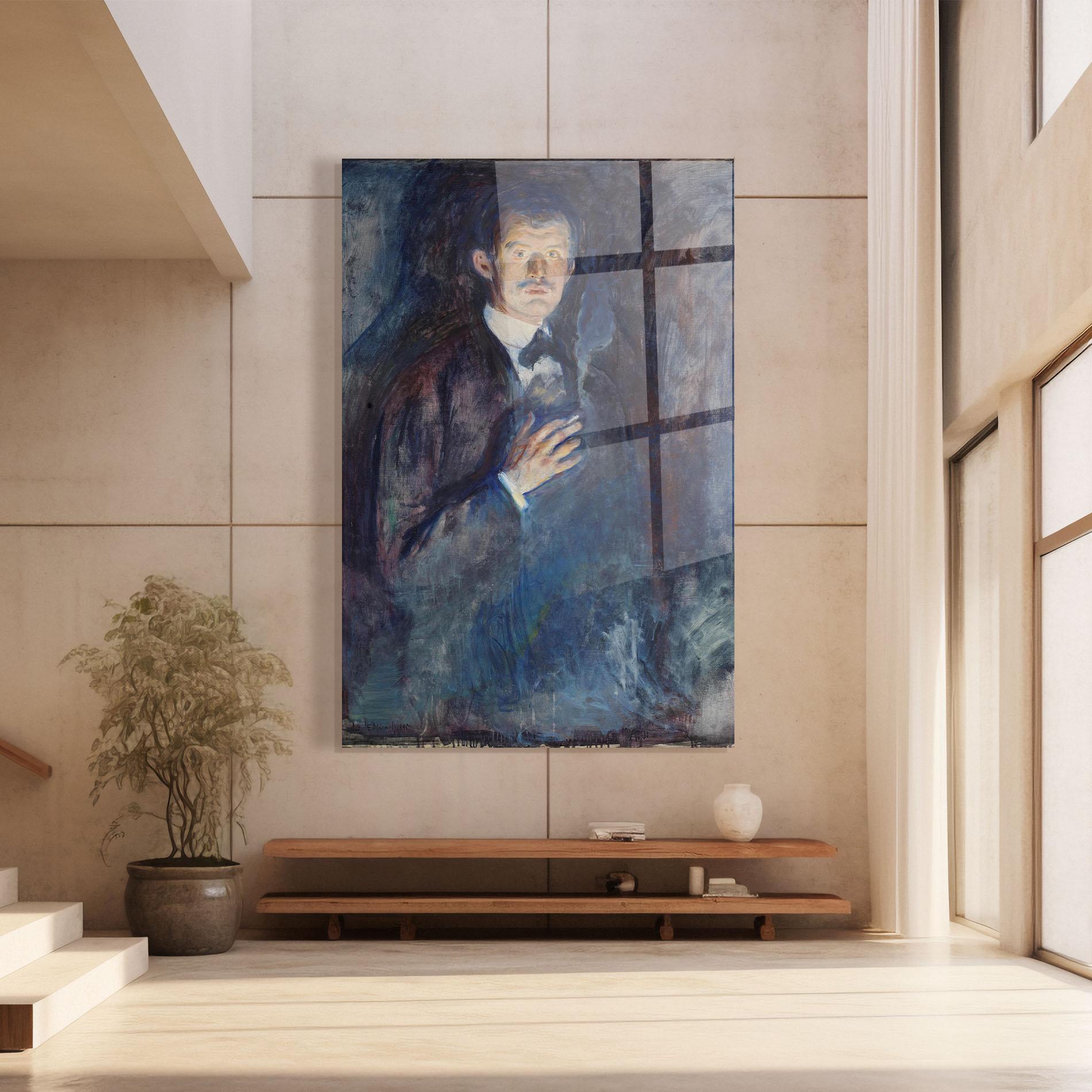 Üvegkép Self Burning Cigarette mockup 8