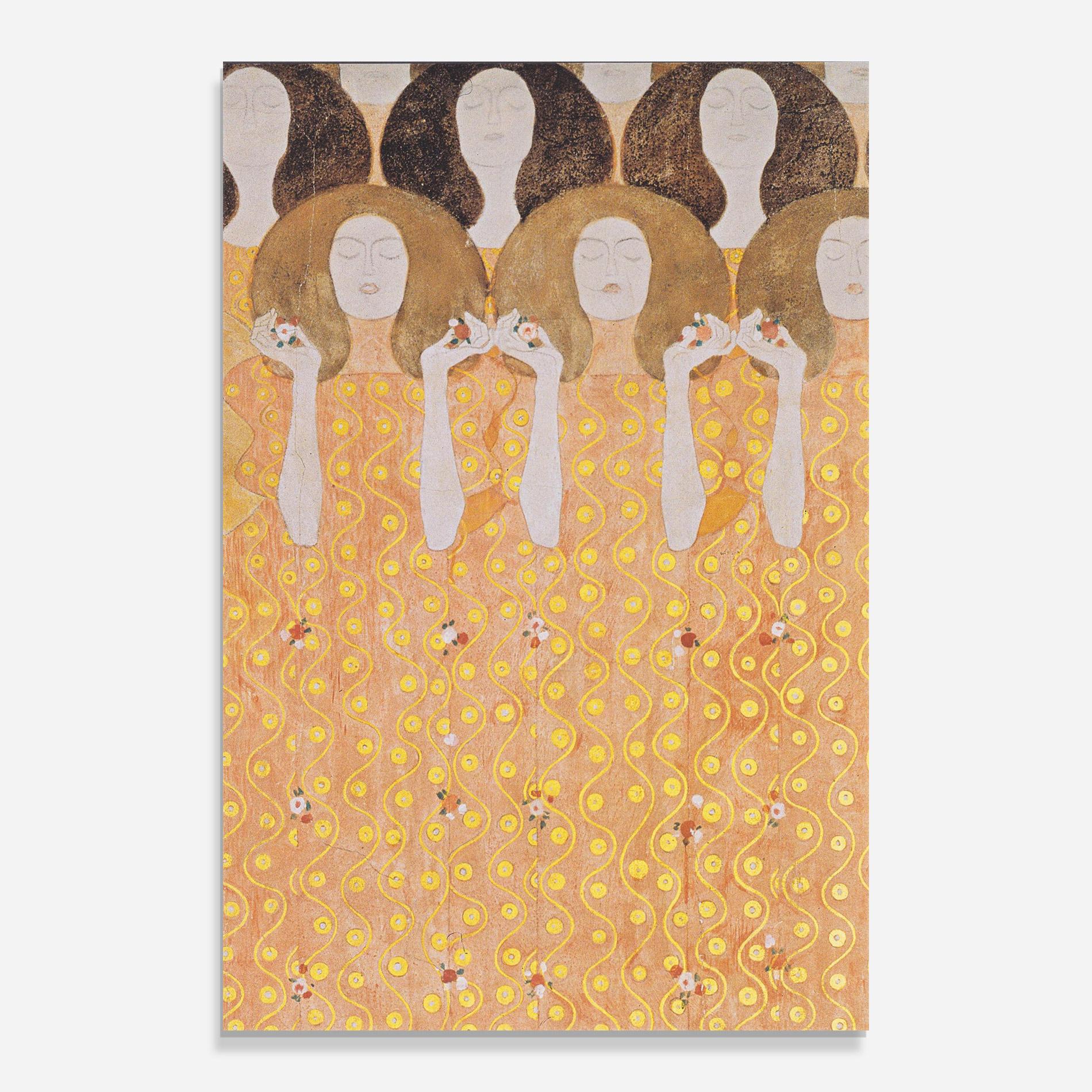 Üvegkép Beethoven Frieze mockup 0