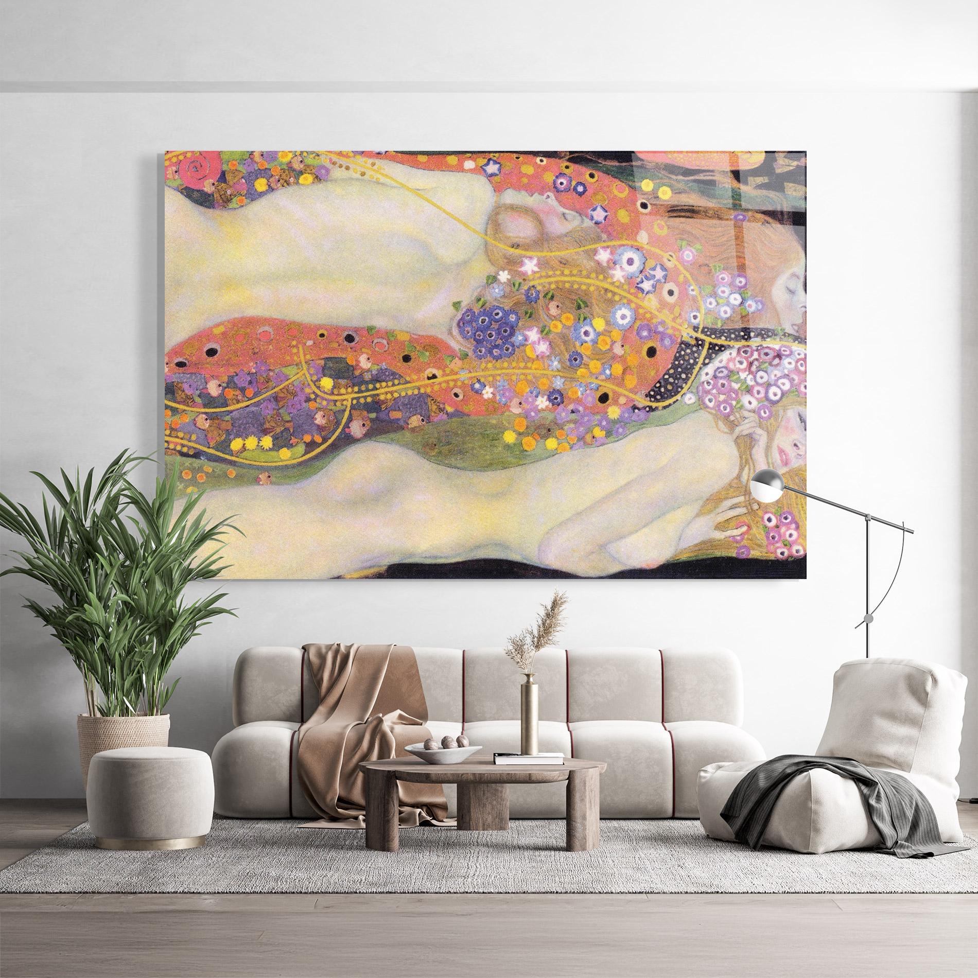 Üvegkép Water Serpents Ii mockup 9