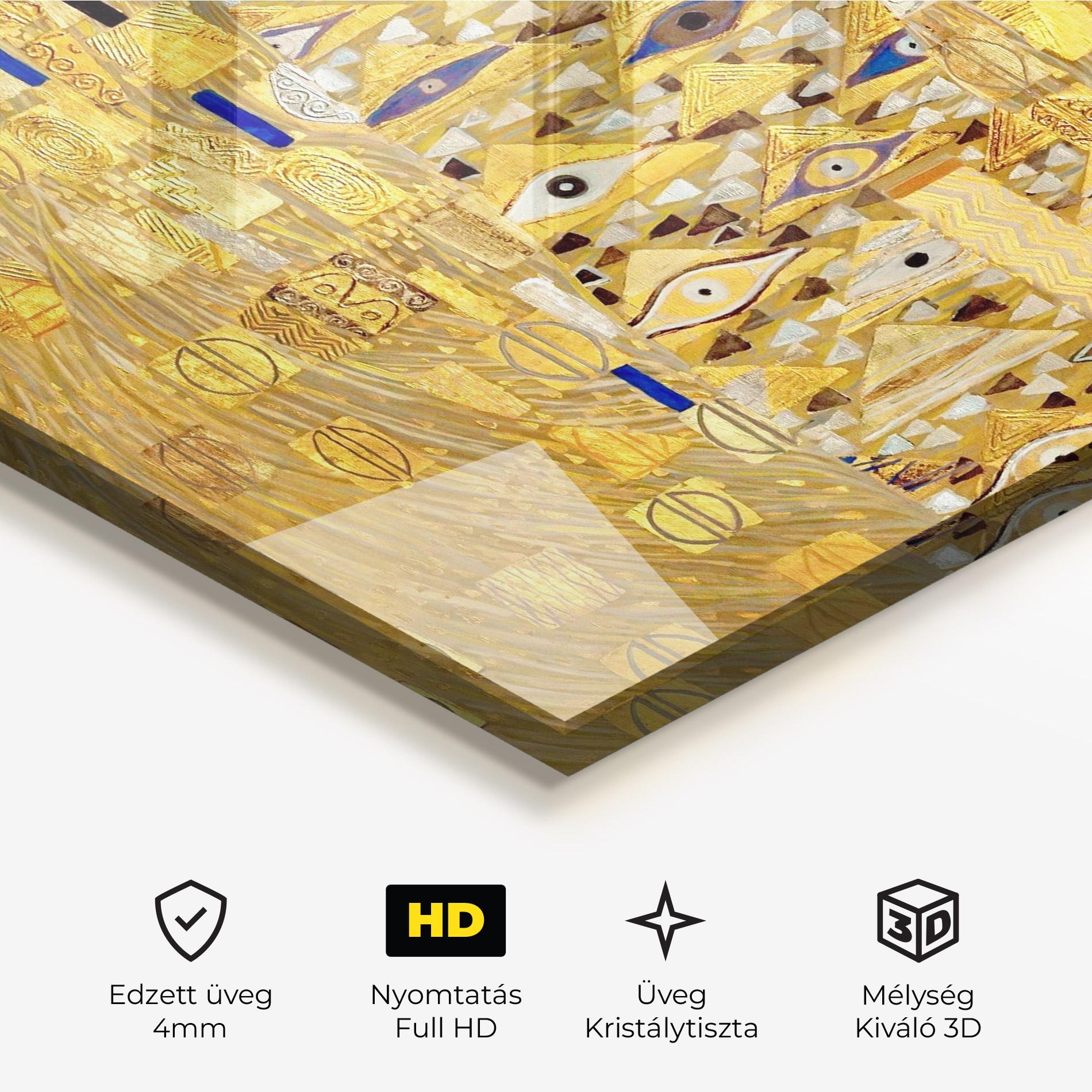 Üvegkép Adele Bloch Bauer mockup 3