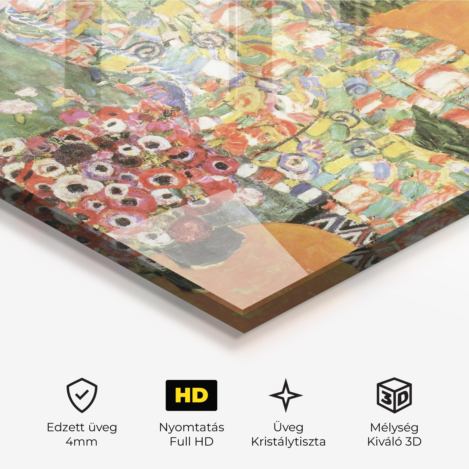 Üvegkép The Dancer mockup 3