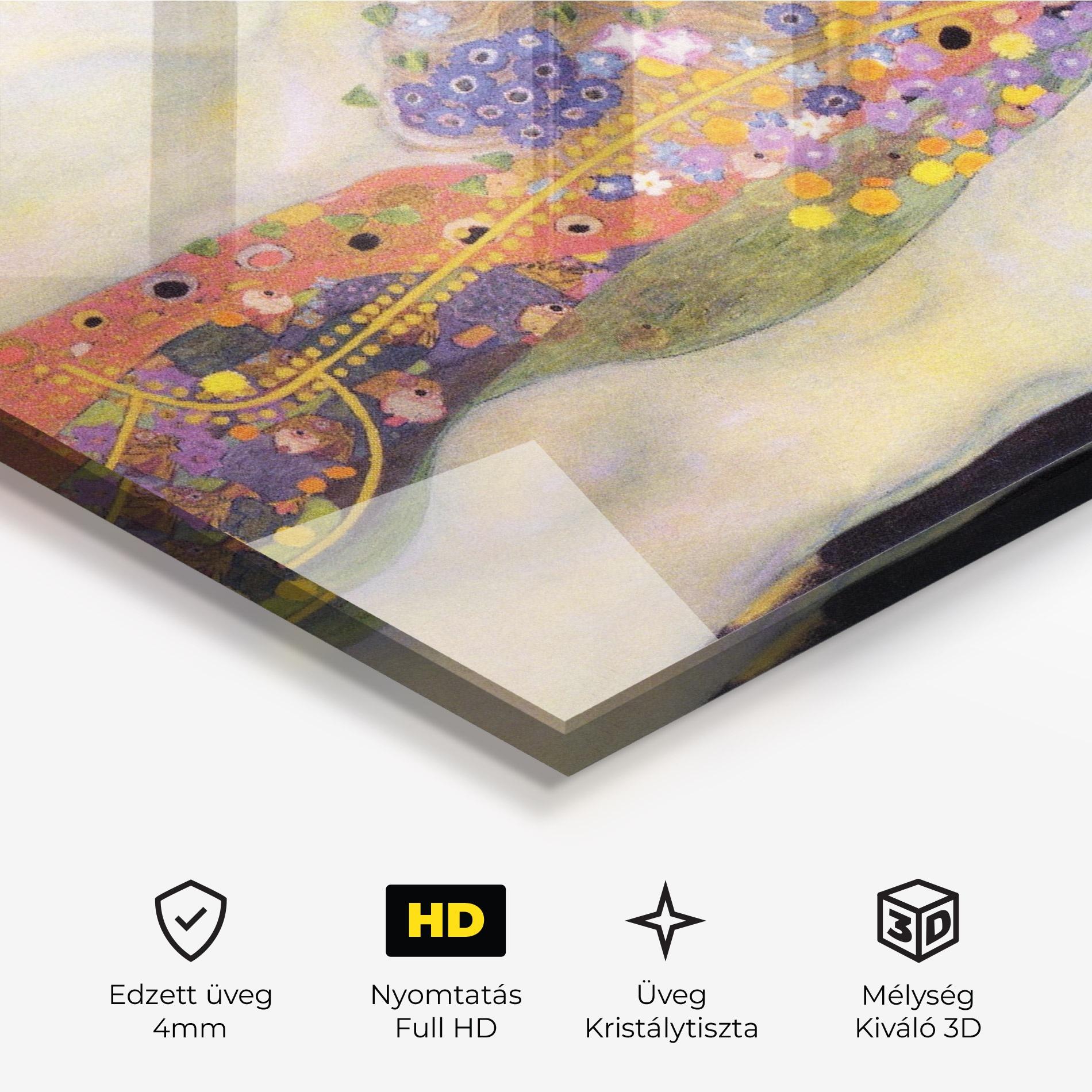 Üvegkép Water Serpents Ii mockup 3