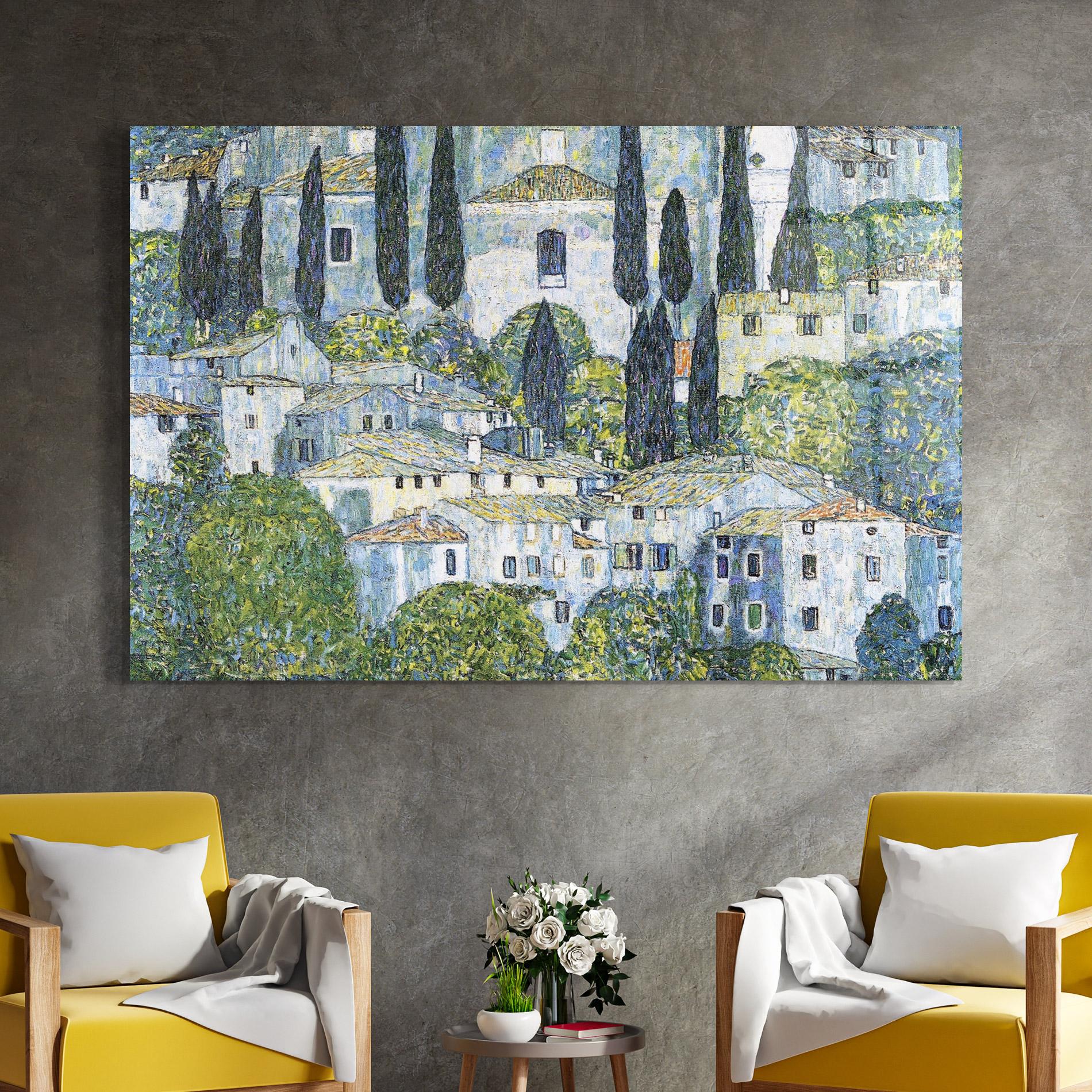 Üvegkép Kirche In Cassone mockup 4