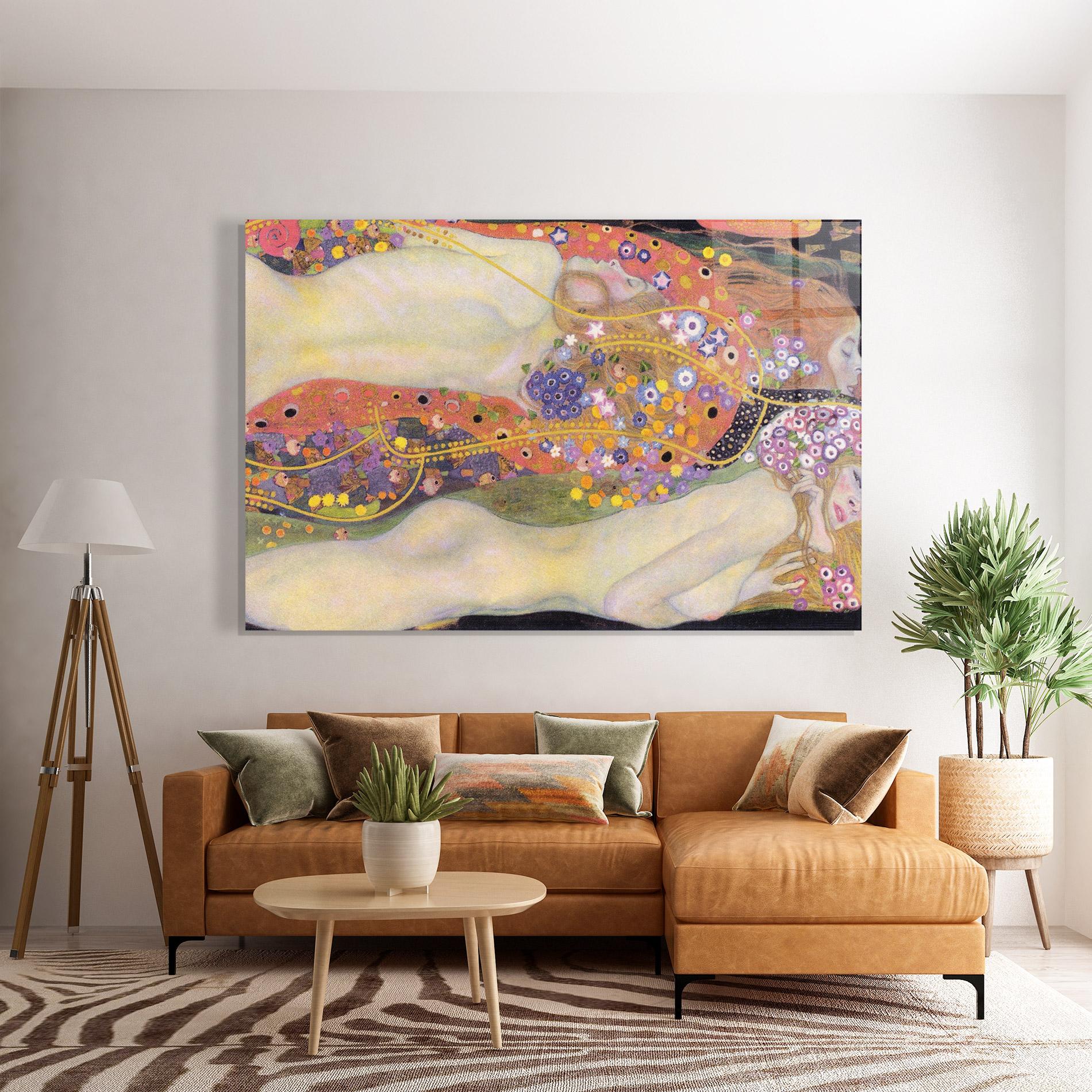 Üvegkép Water Serpents Ii mockup 7