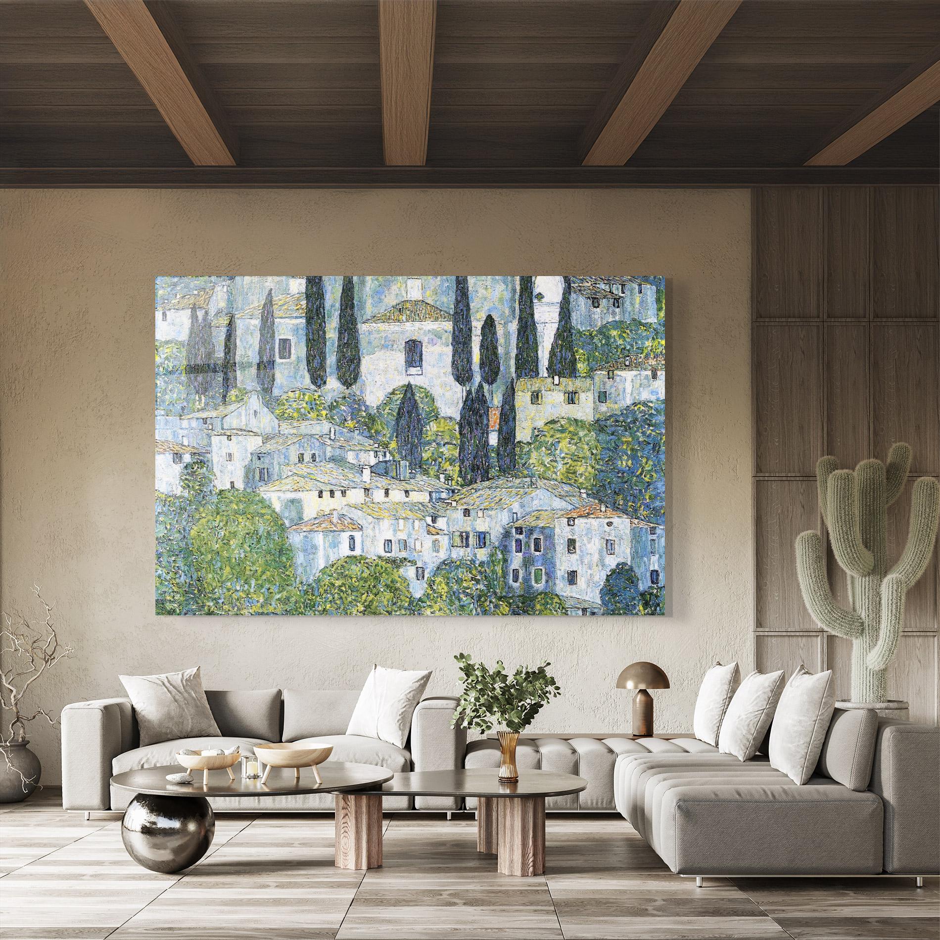 Üvegkép Kirche In Cassone mockup 8