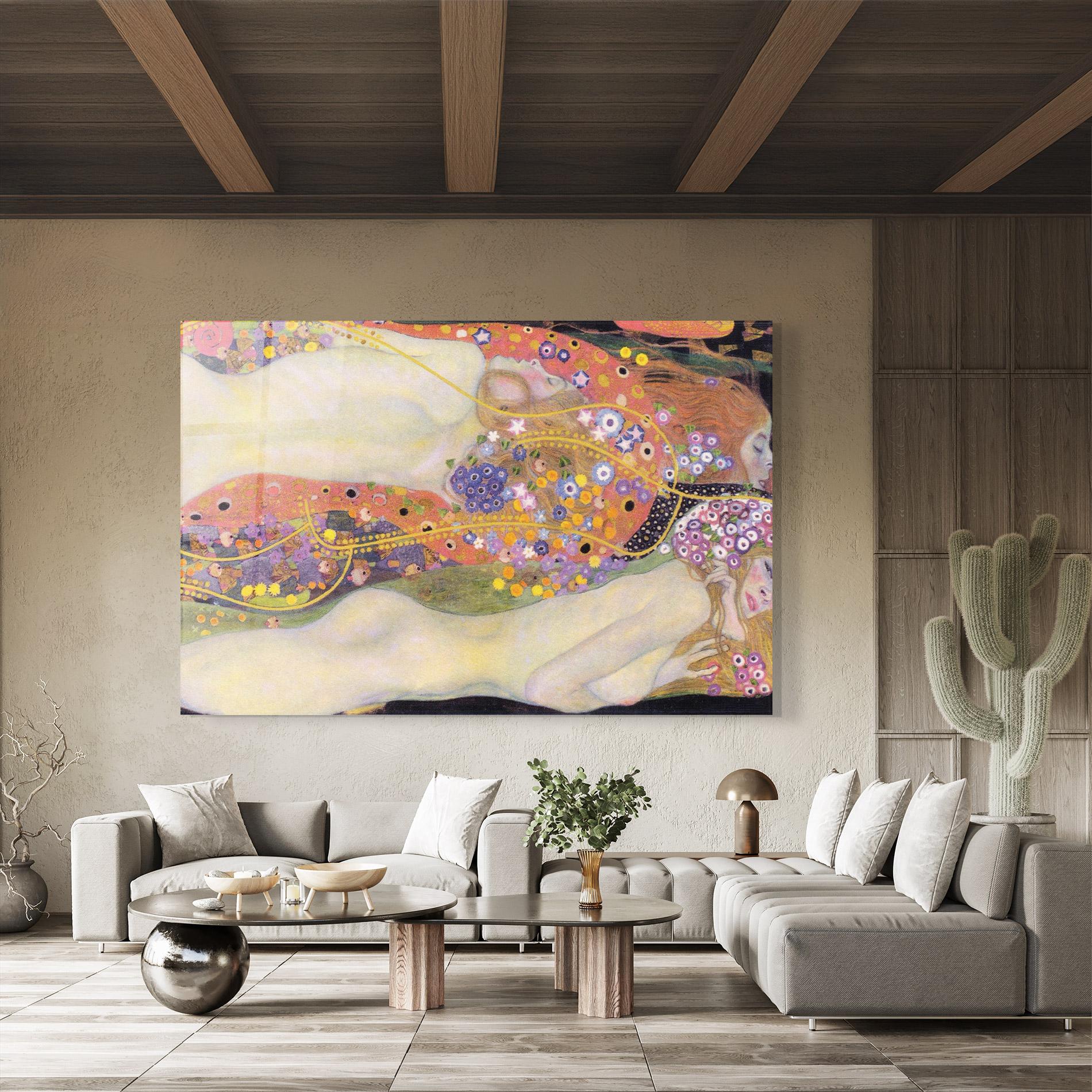 Üvegkép Water Serpents Ii mockup 8