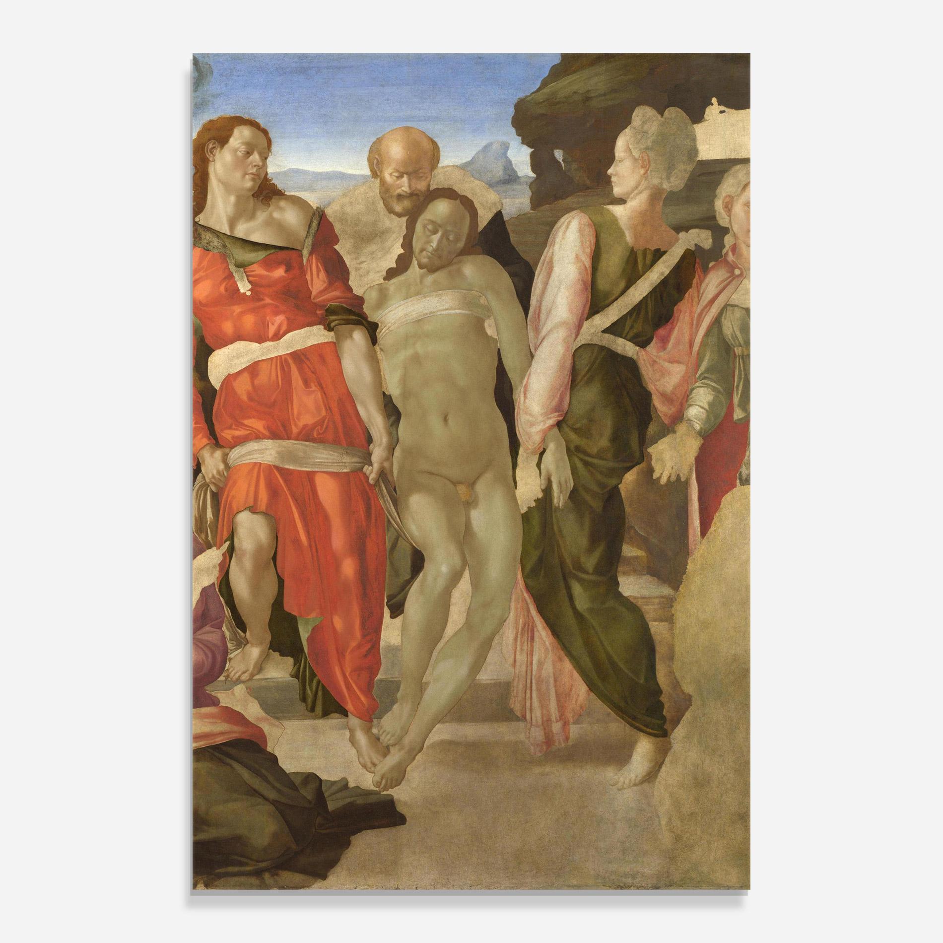 Üvegkép Entombment mockup 0