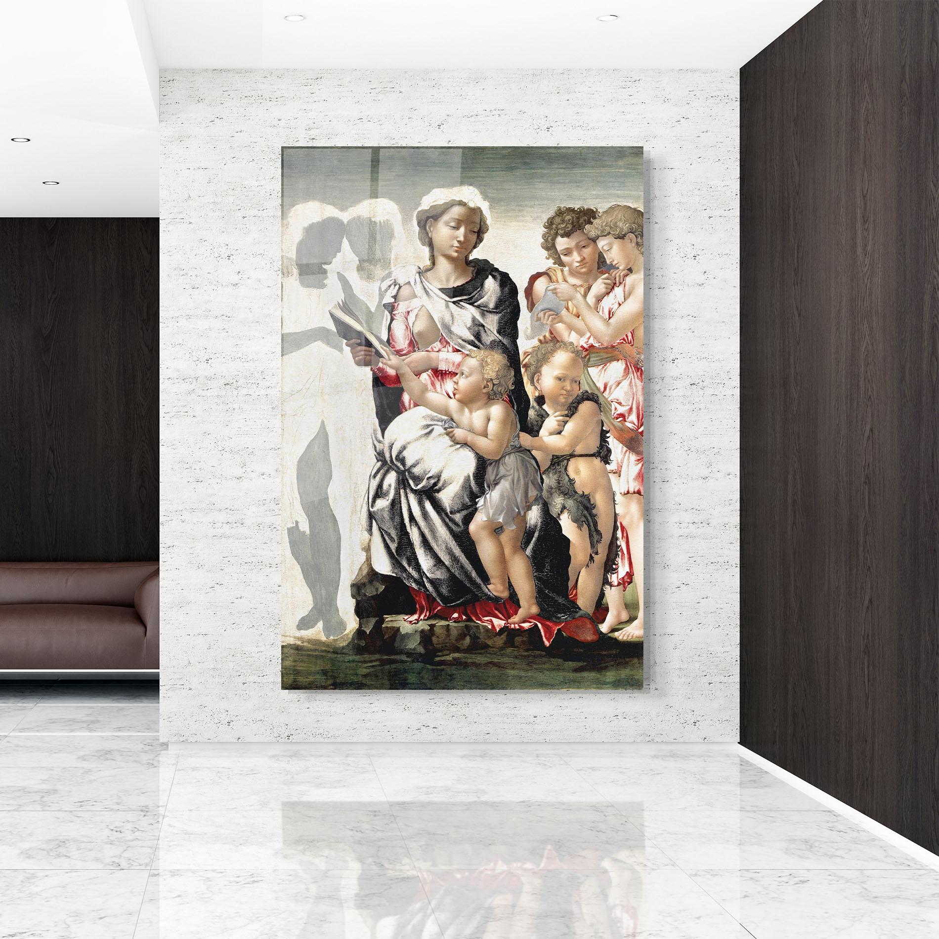 Üvegkép Manchester Madonna mockup 9