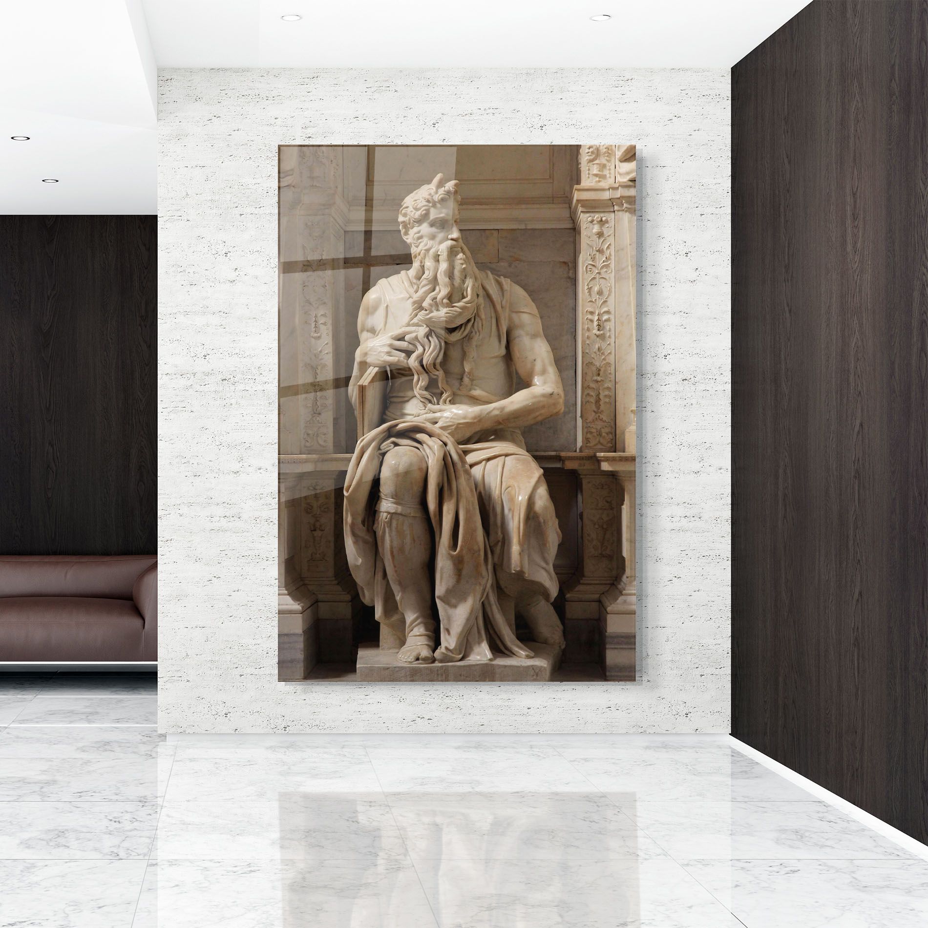 Statue Moses mockup 9