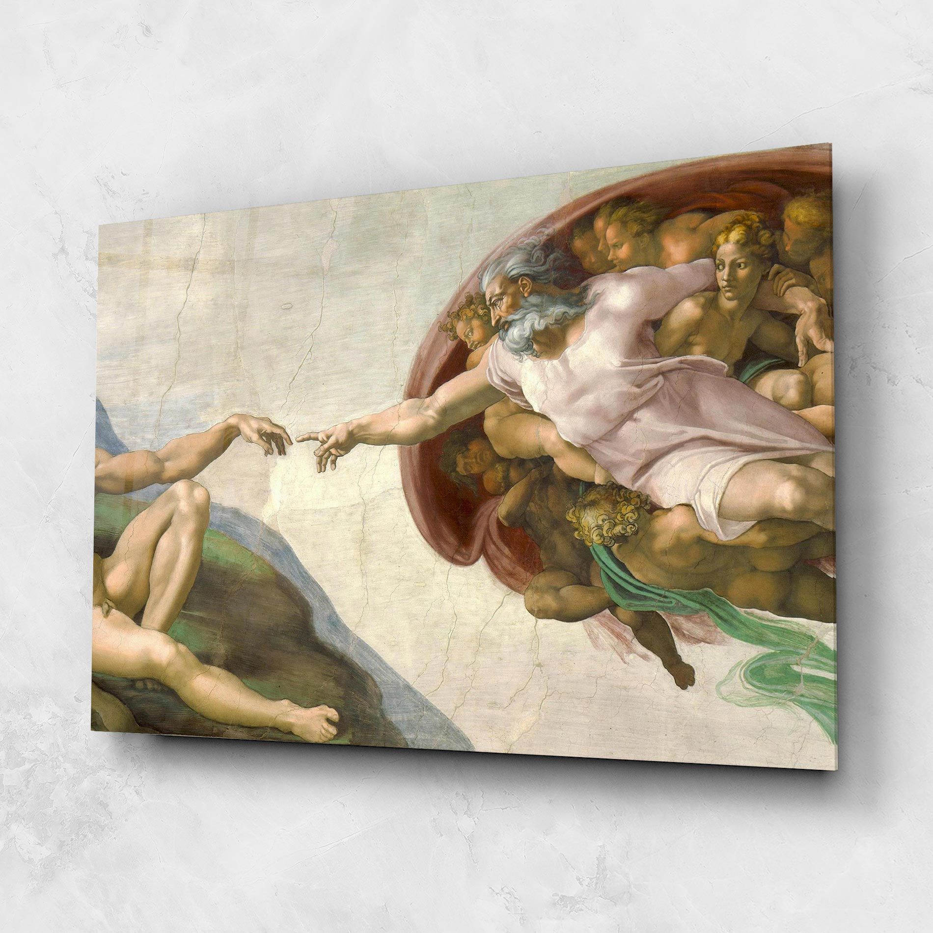 The Creation Of Adam mockup 1