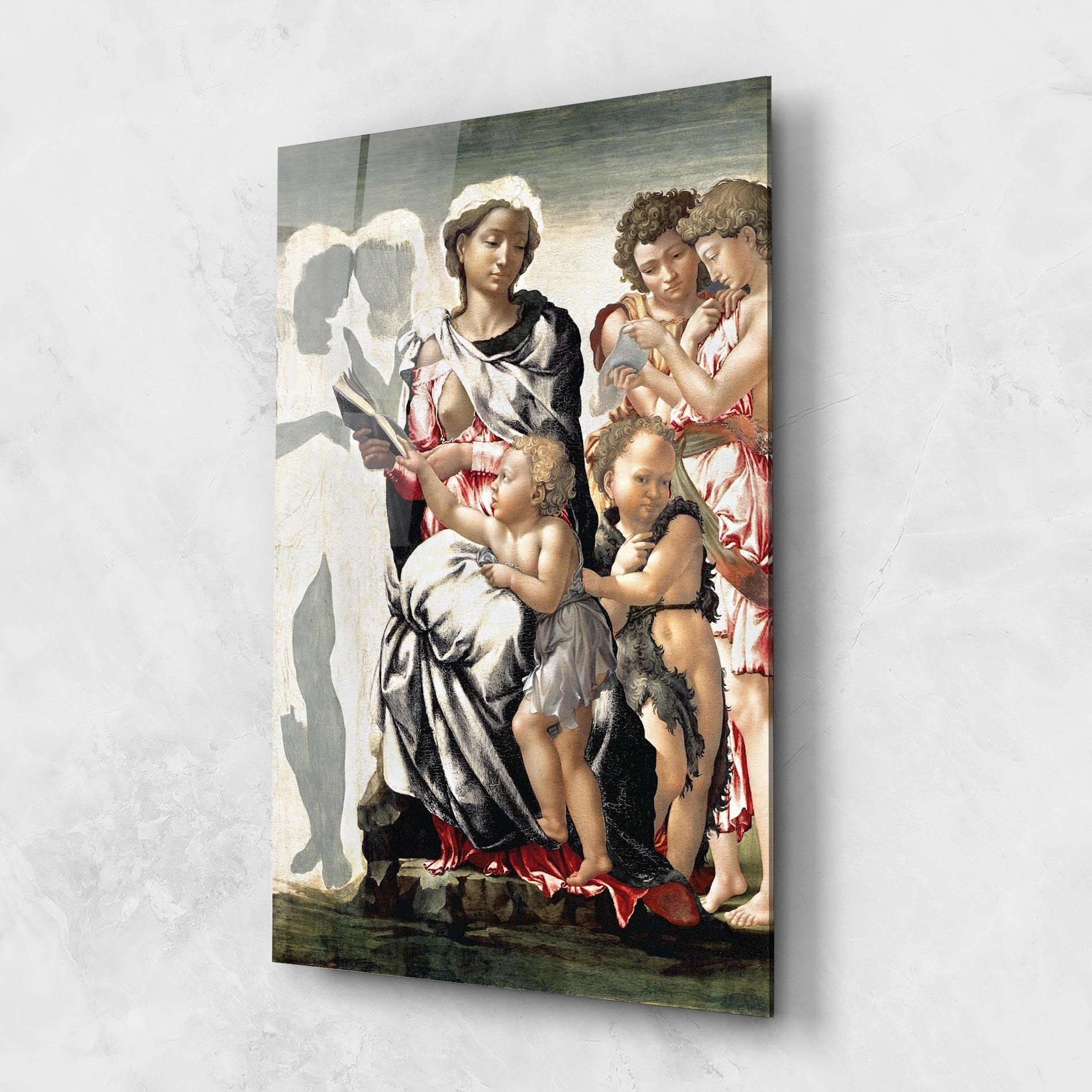 Üvegkép Manchester Madonna mockup 1