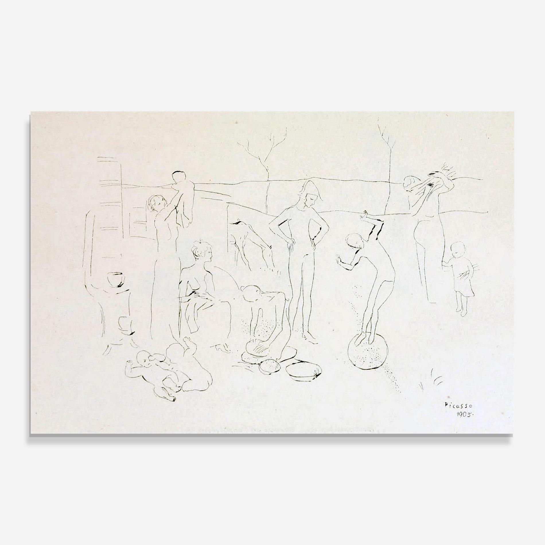 Üvegkép The Acrobats mockup 0