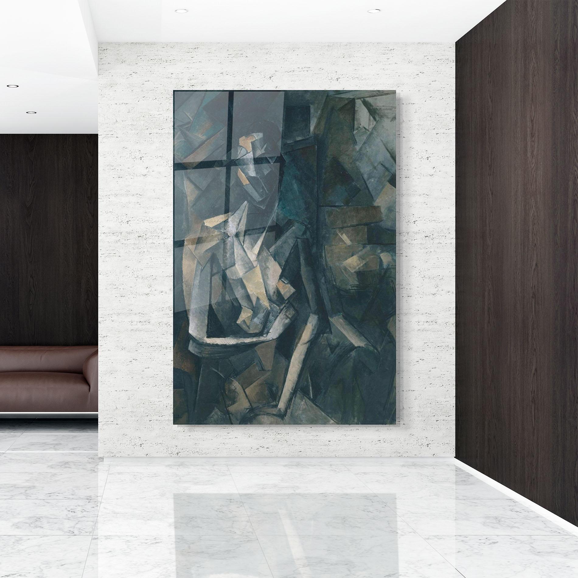 Üvegkép Dans Un Fauteuil mockup 9