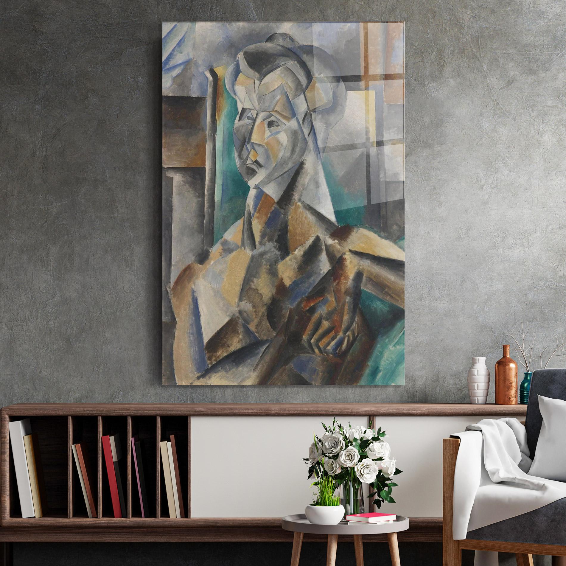 Üvegkép Buste De Femme mockup 2