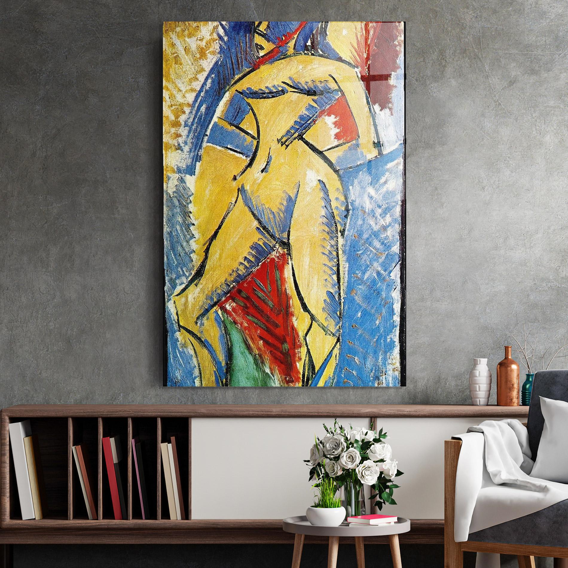 Üvegkép Femme Nue mockup 2