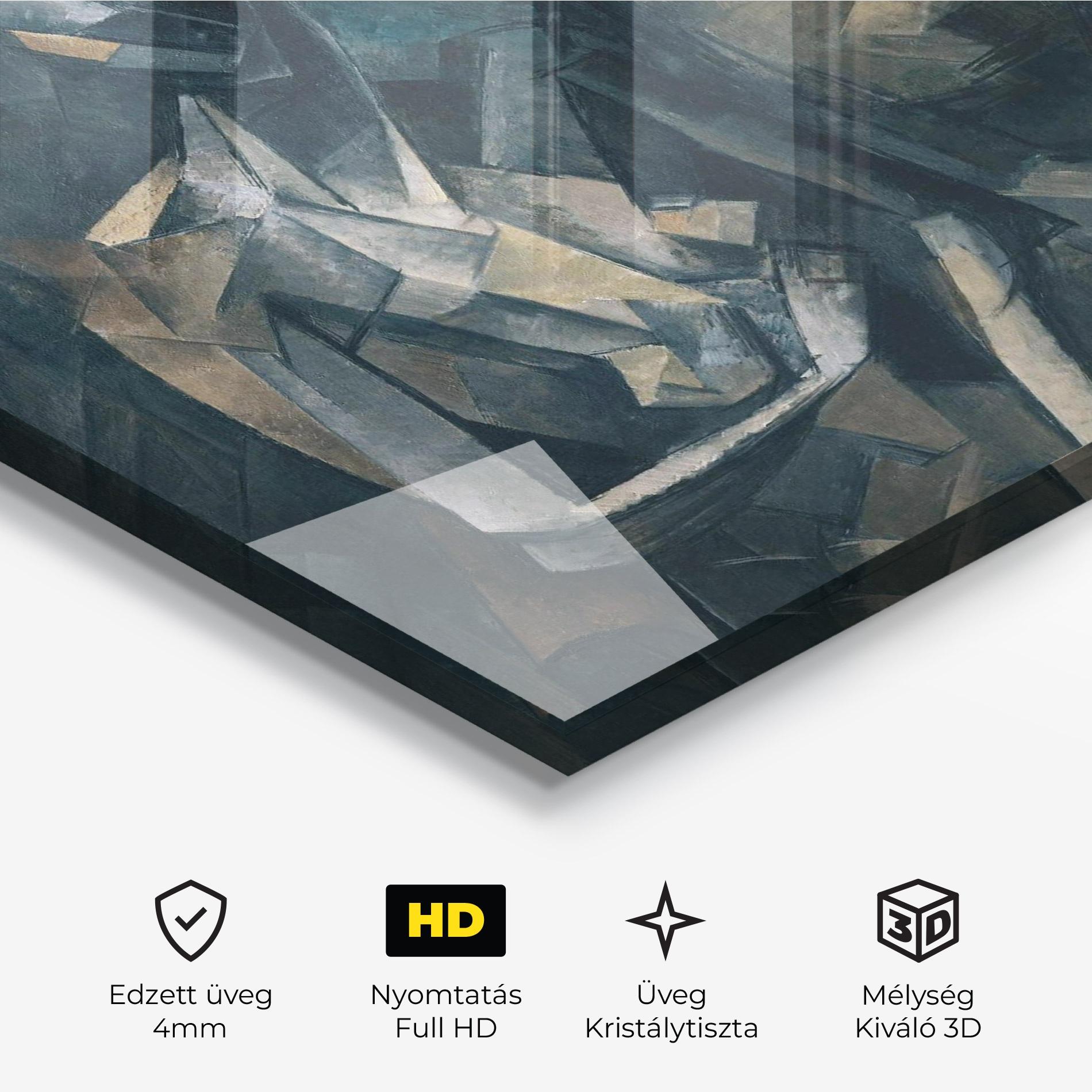 Üvegkép Dans Un Fauteuil mockup 3